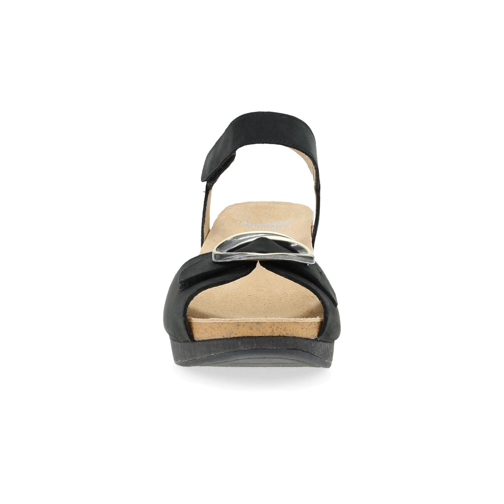 Stella Black Milled Nubuck