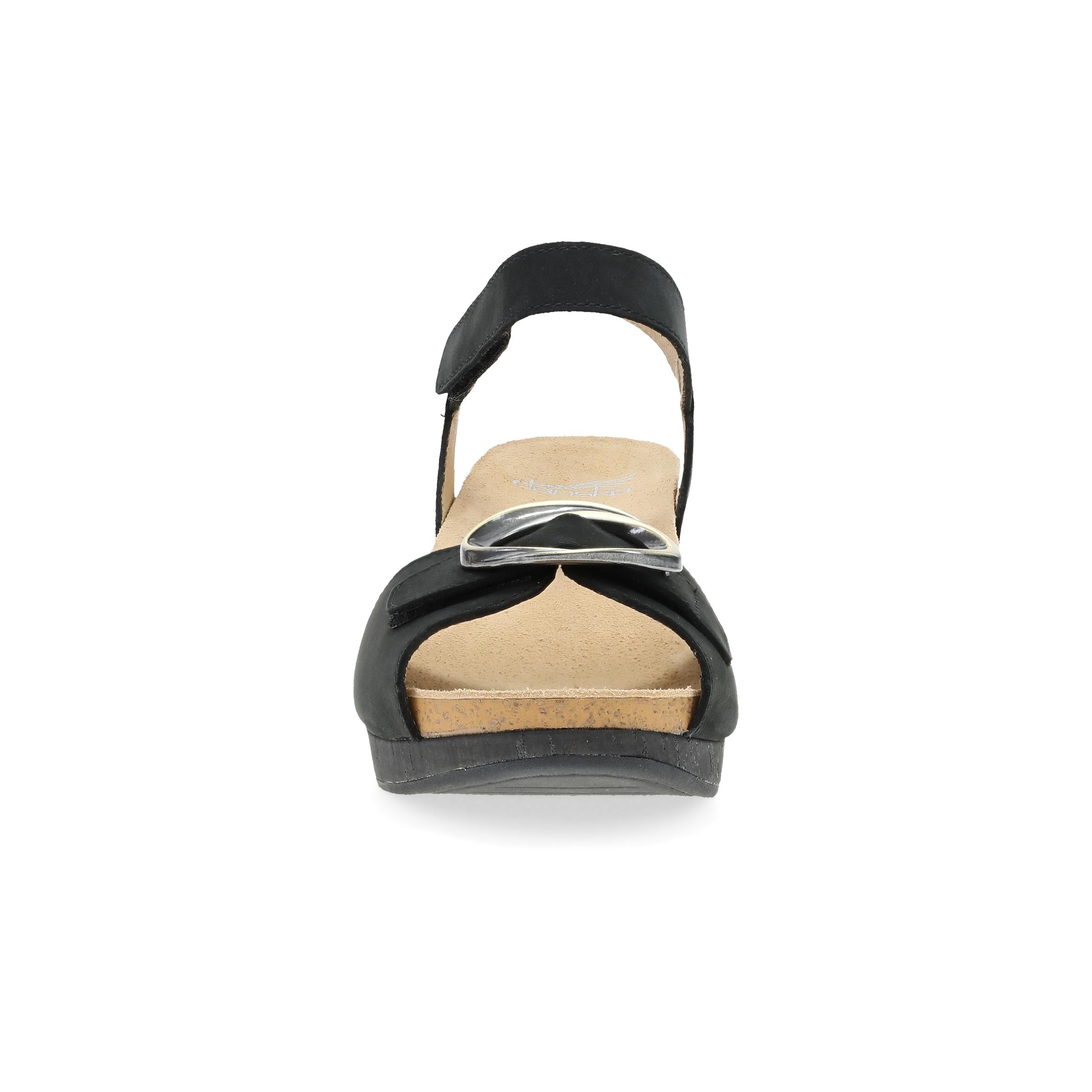 Stella Black Milled Nubuck