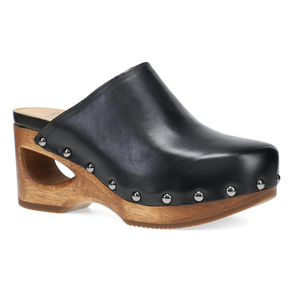 Dansko Black Calf Clog