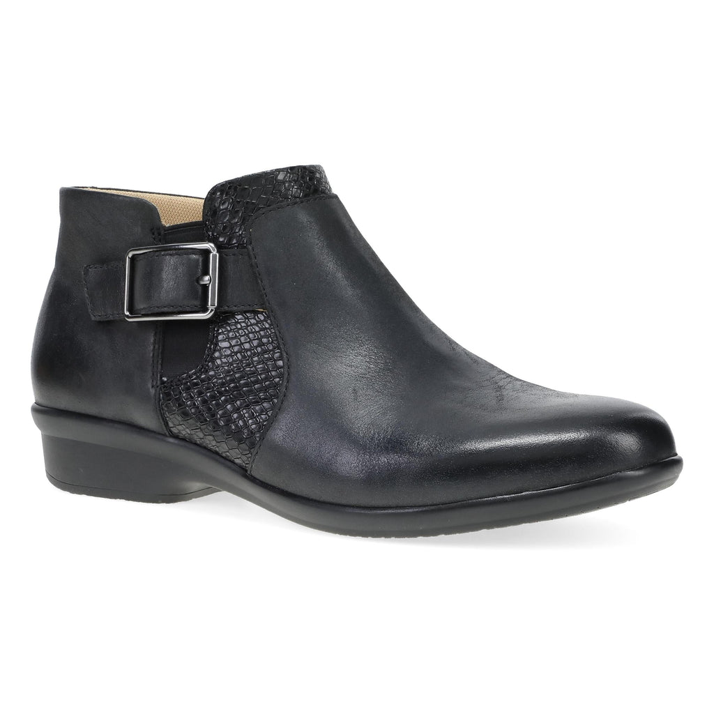 Carolyn Black Burnished Calf