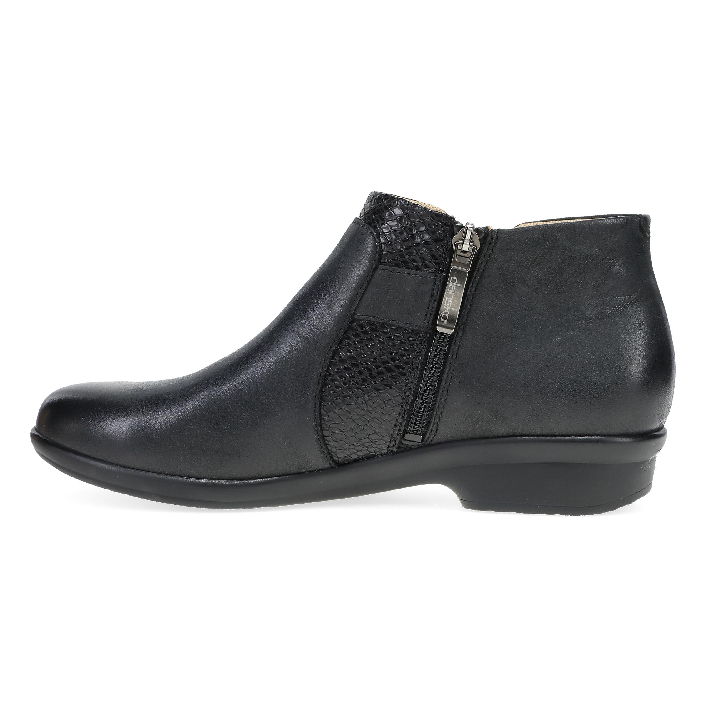 Carolyn Black Burnished Calf