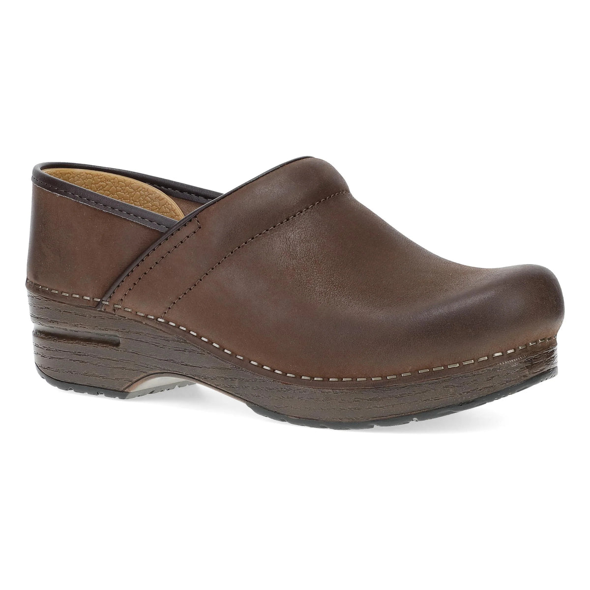 Dansko Professional Chocolate Leather Clog