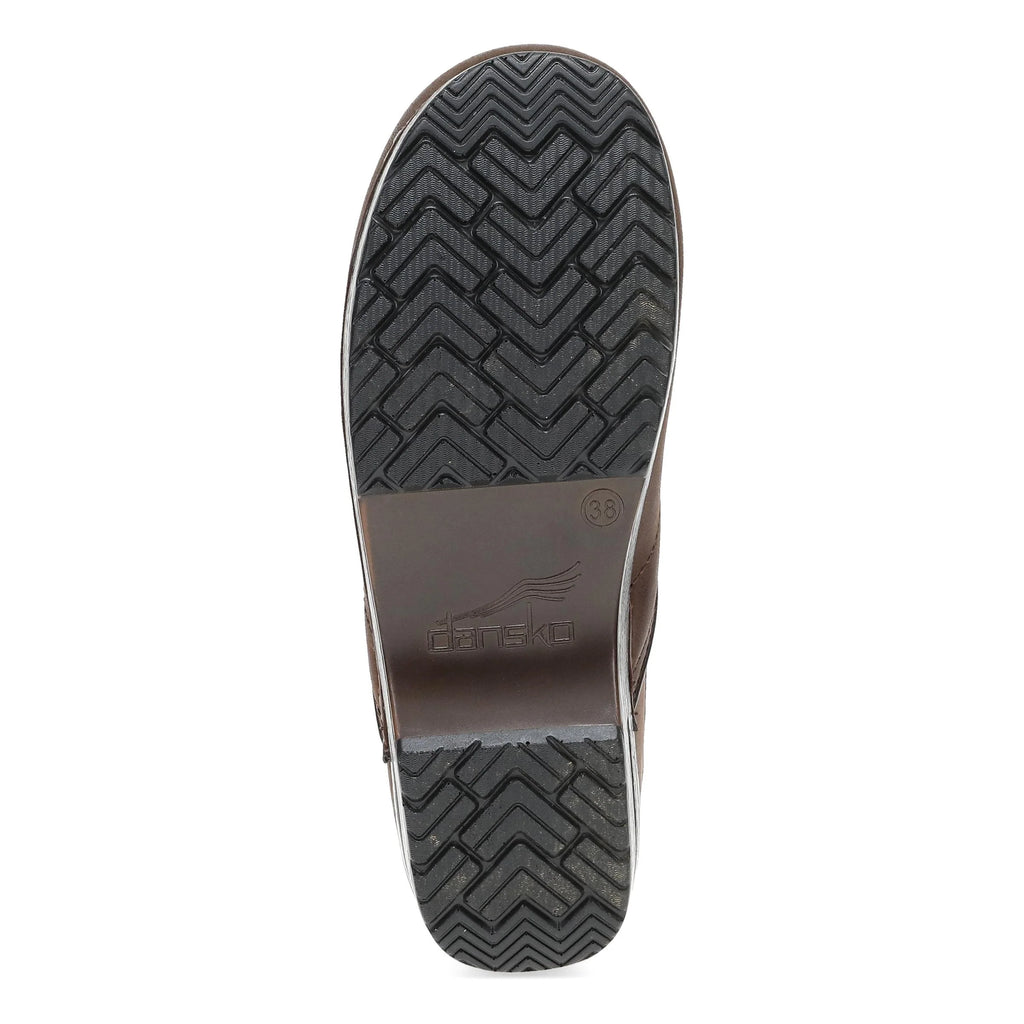 Dansko Professional Chocolate Leather Clog