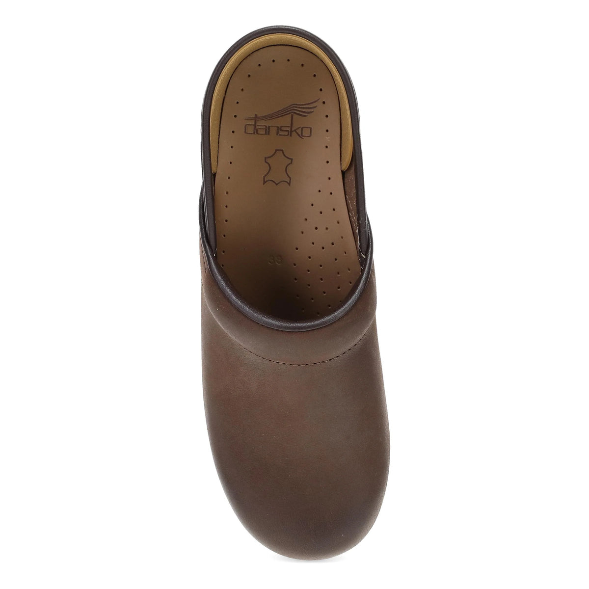 Dansko Professional Chocolate Leather Clog