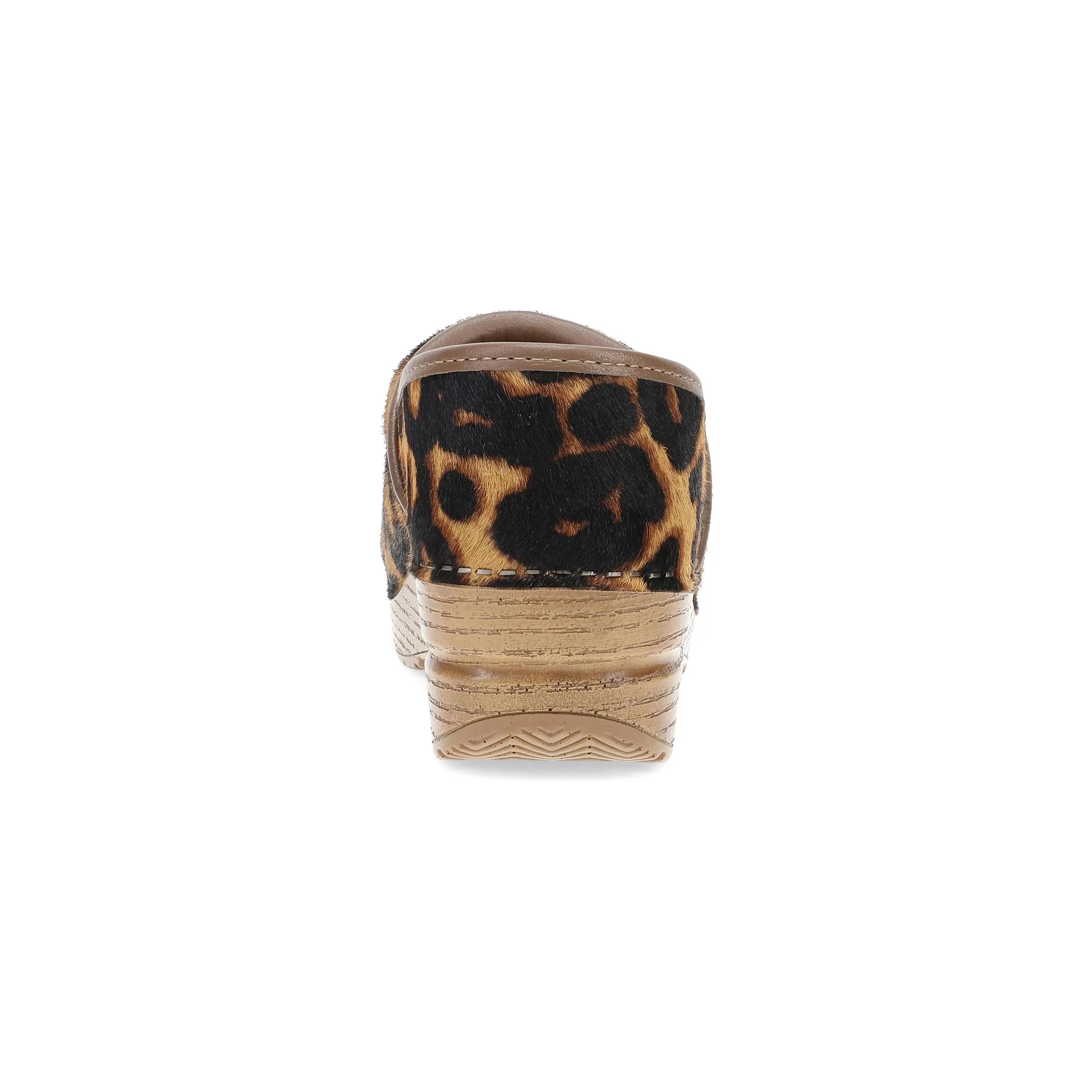Dansko Professional Leopard Haircalf Clog