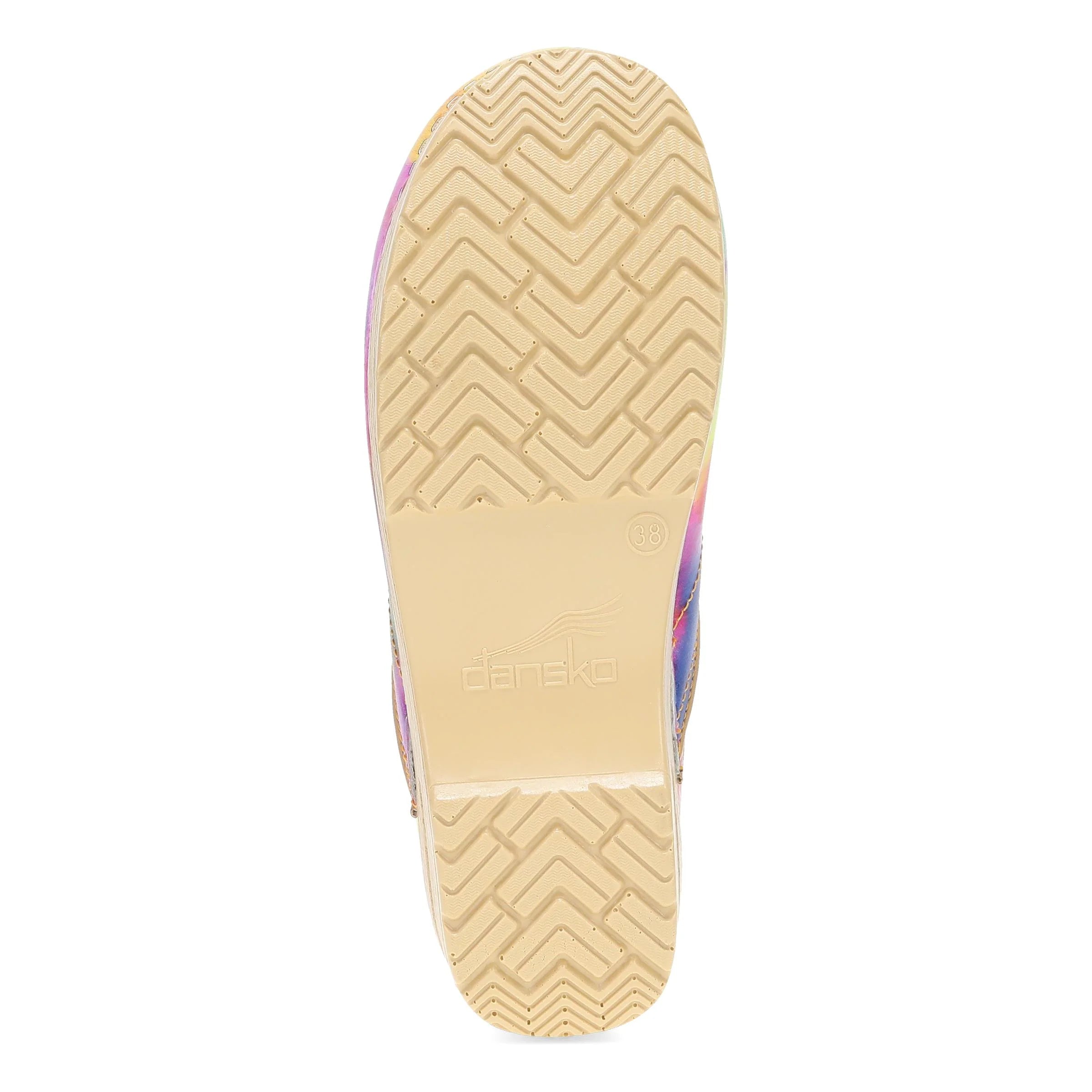 Dansko Professional Watercolor Leather Clog