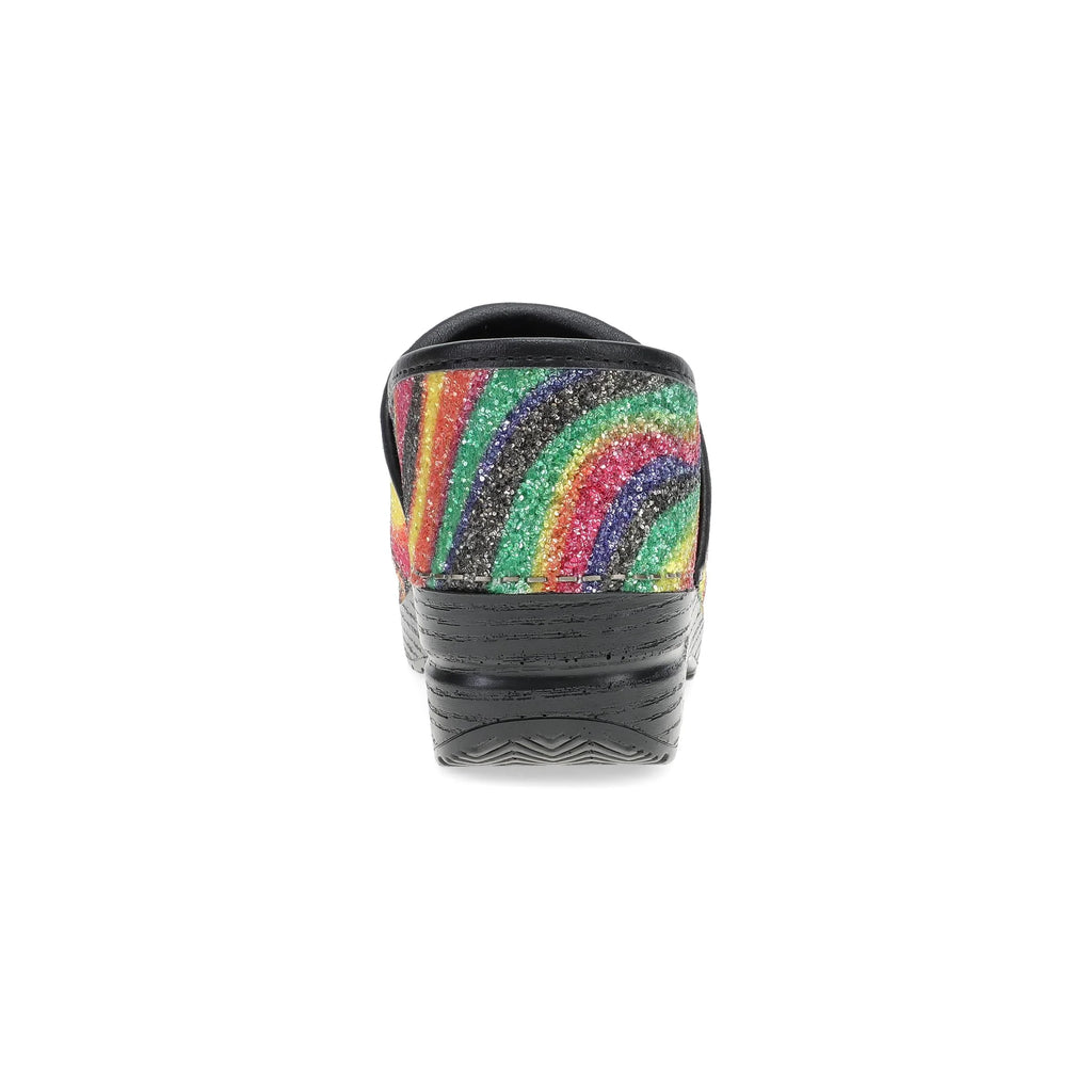 Dansko Professional Prism Stripe Glitter Clog