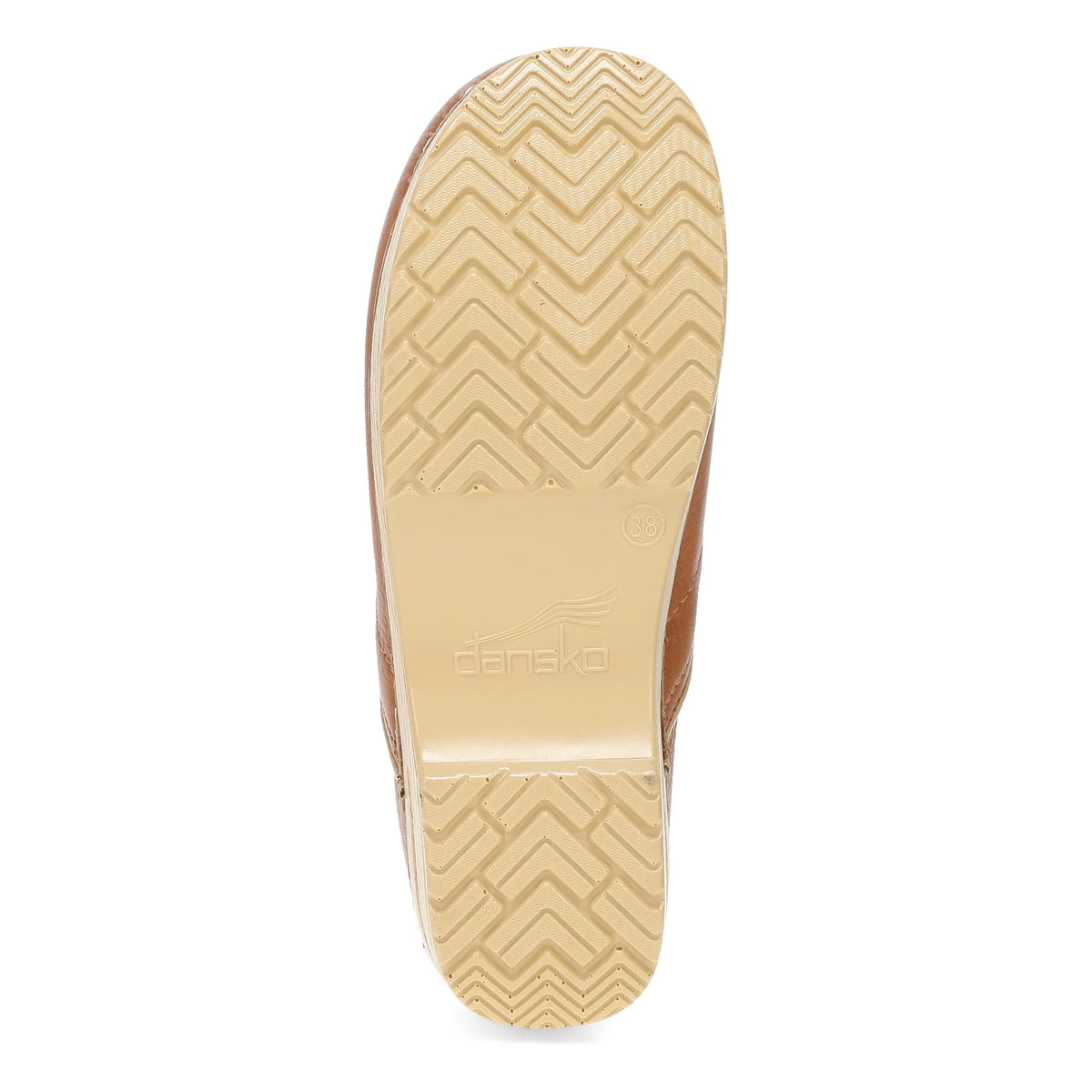 Dansko Professional Tan Embroidered Clog