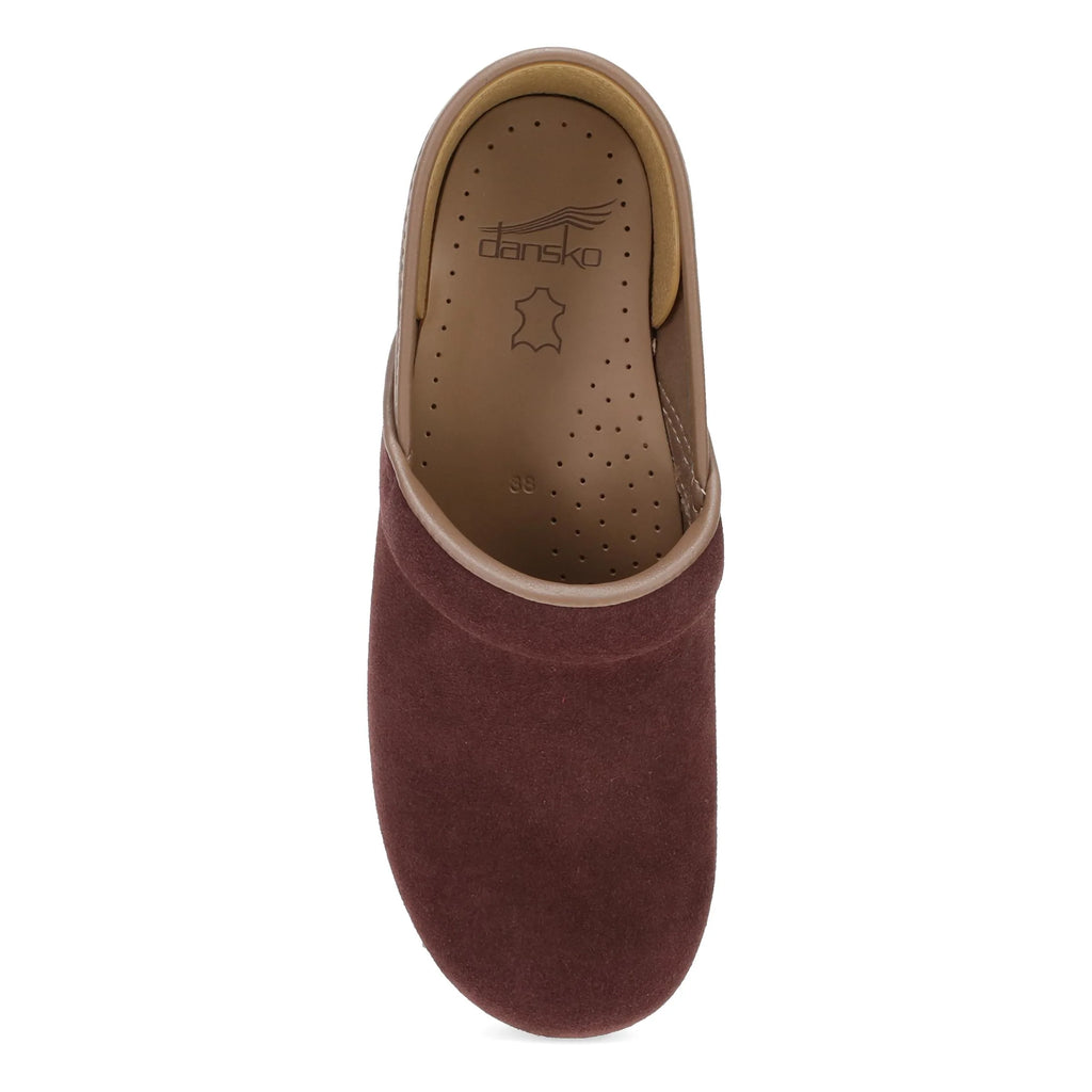 Dansko Professional Mulberry Suede Clog