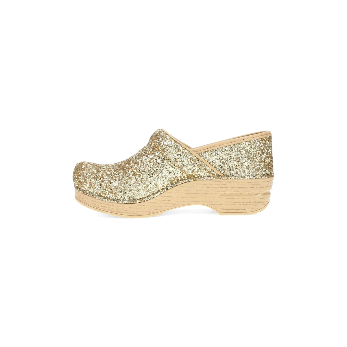 Dansko Professional Gold Glitter Clog