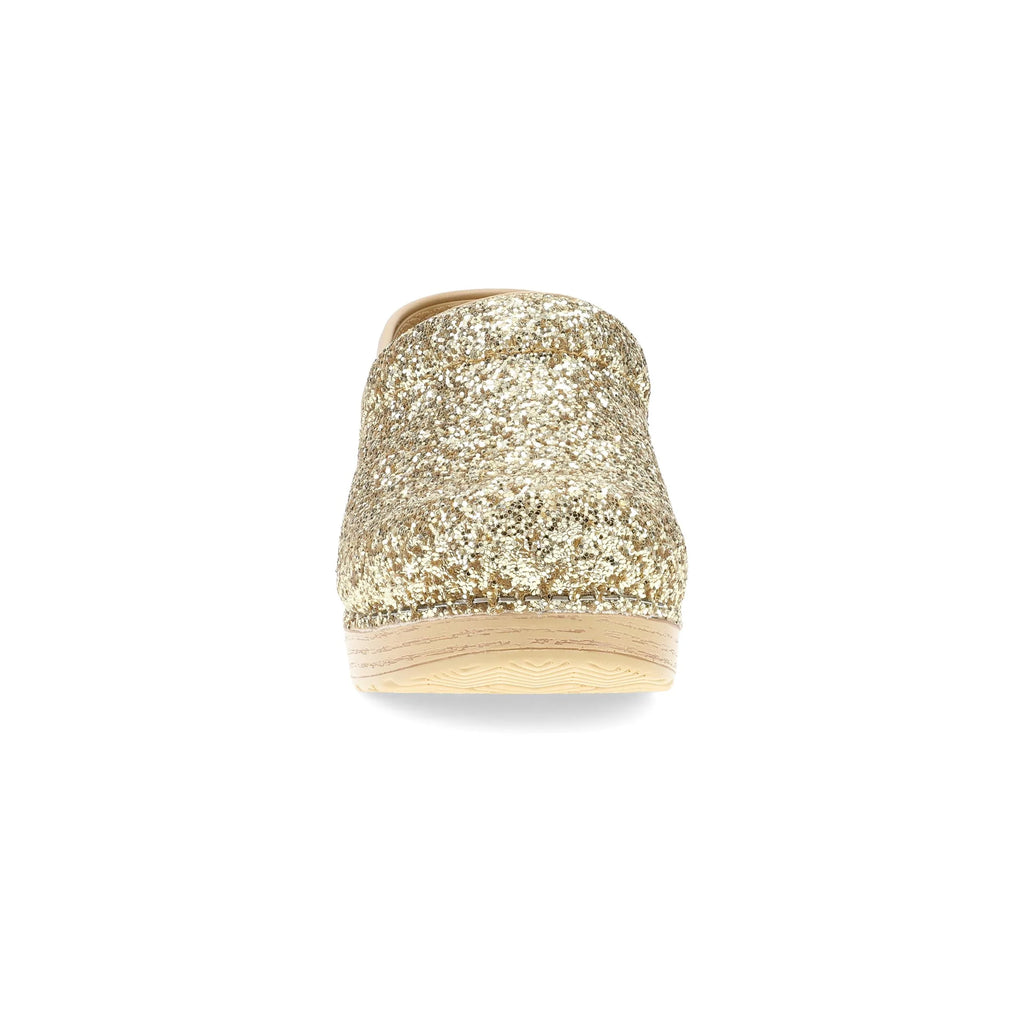 Dansko Professional Gold Glitter Clog