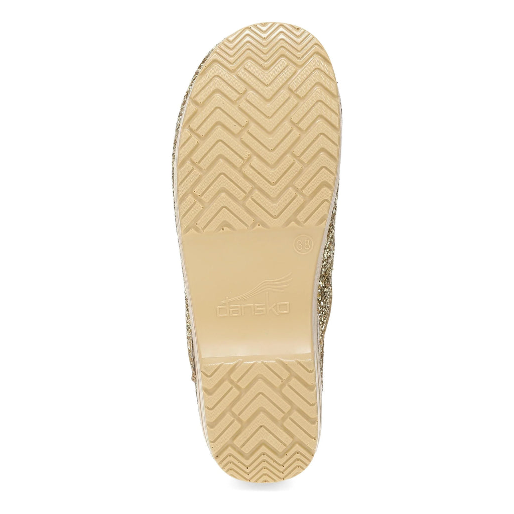 Dansko Professional Gold Glitter Clog