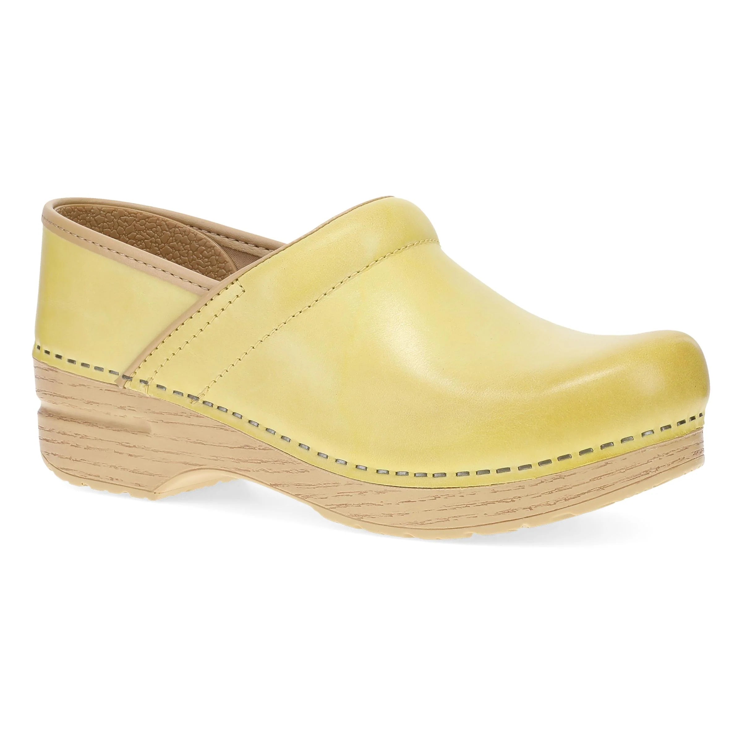 Professional Lemonade Leather Clog