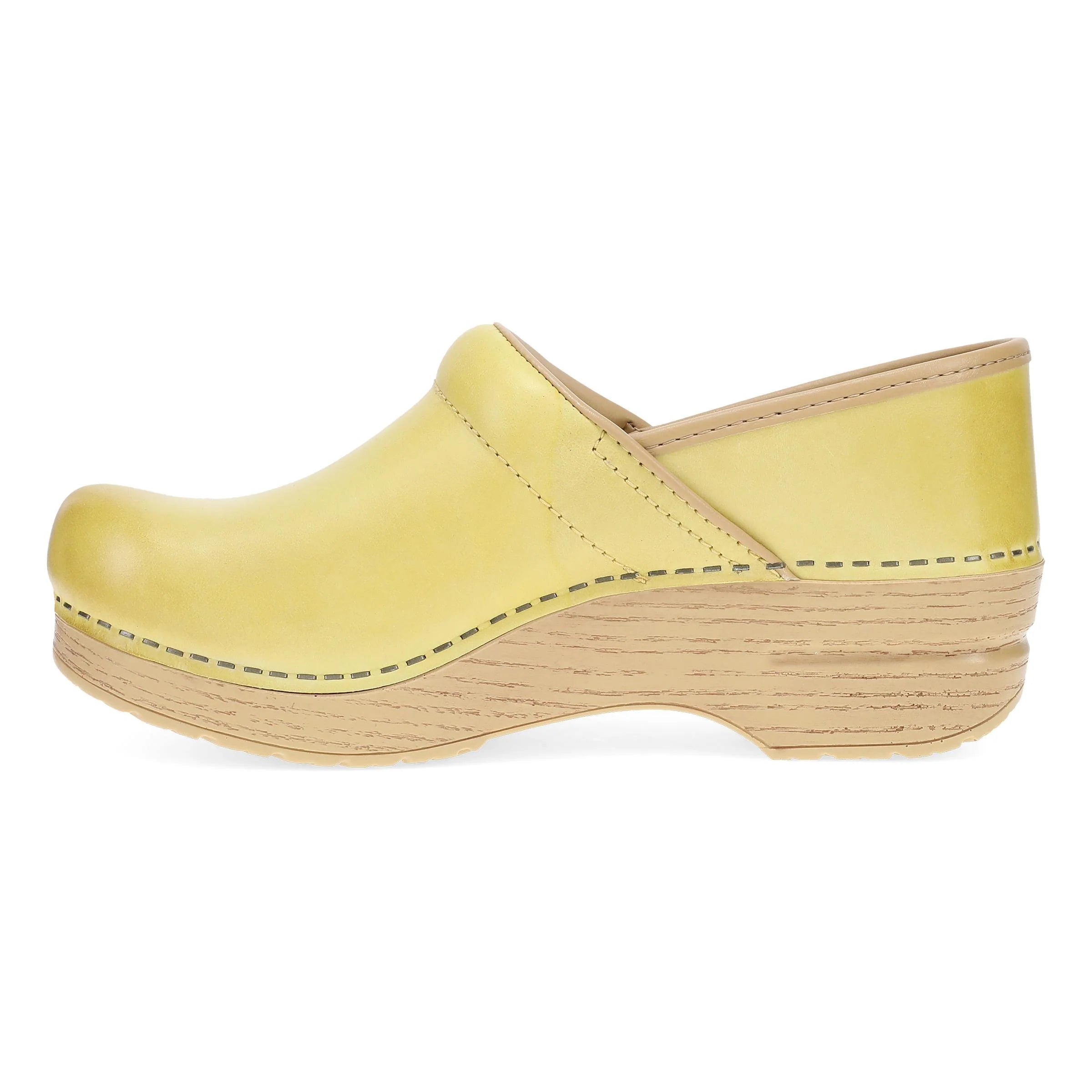 Professional Lemonade Leather Clog