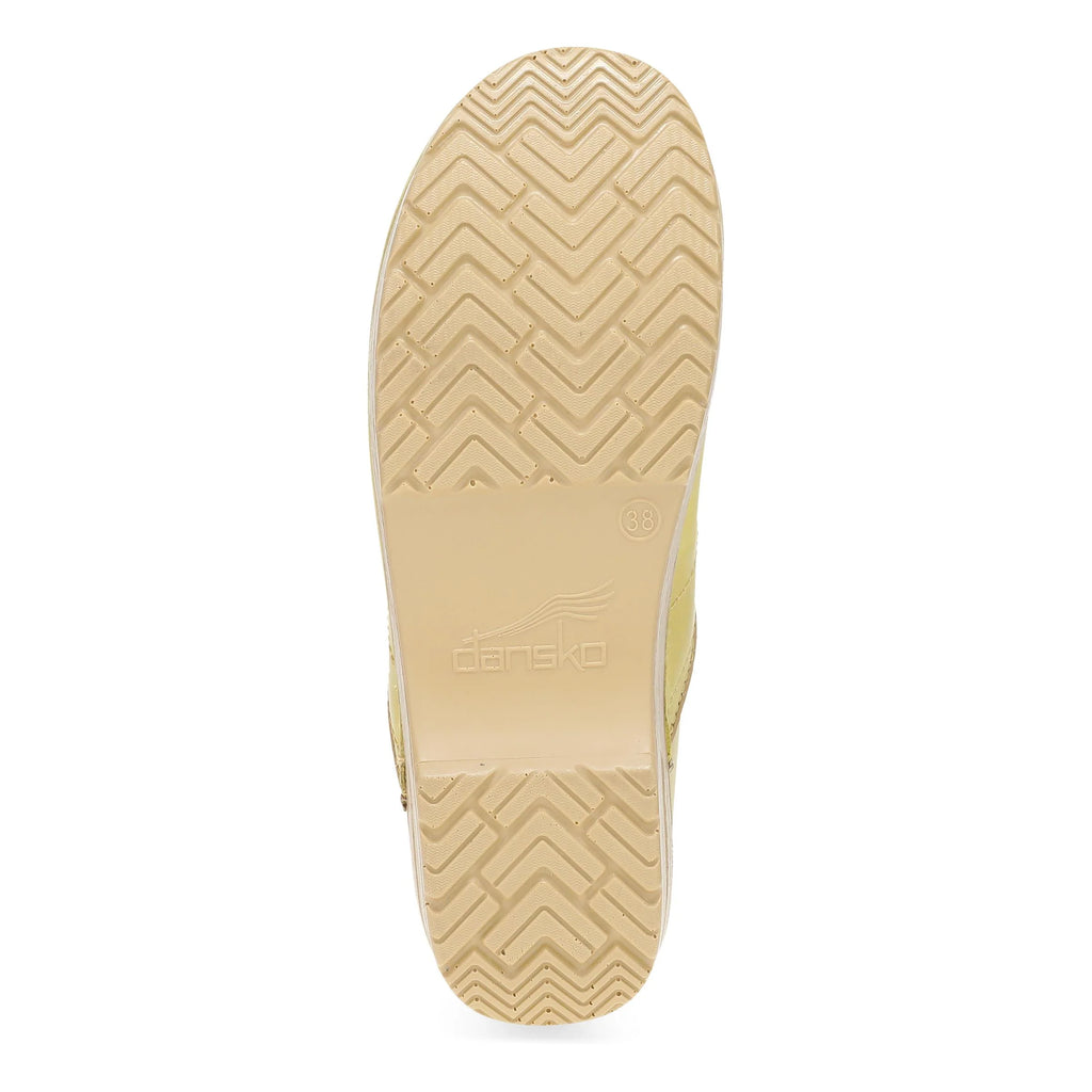 Professional Lemonade Leather Clog