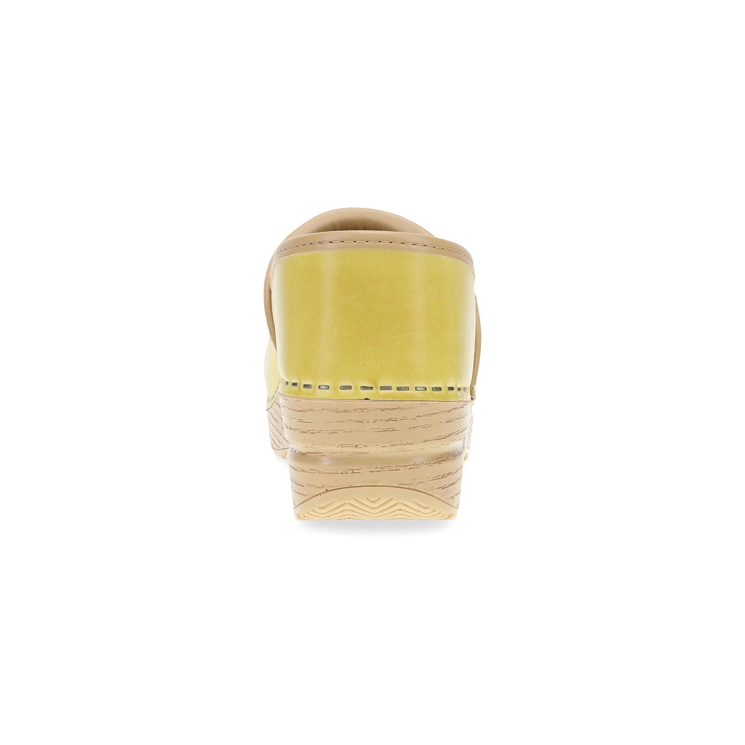 Professional Lemonade Leather Clog