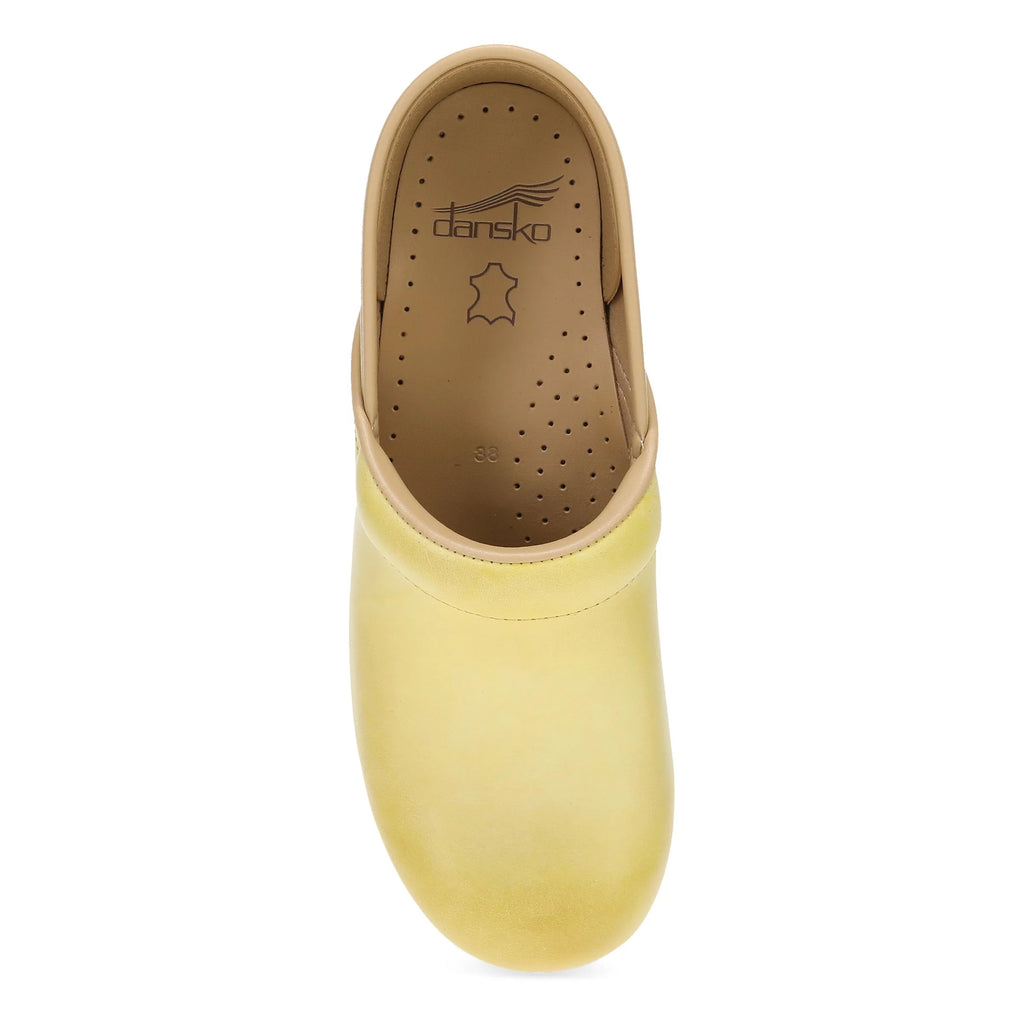 Professional Lemonade Leather Clog