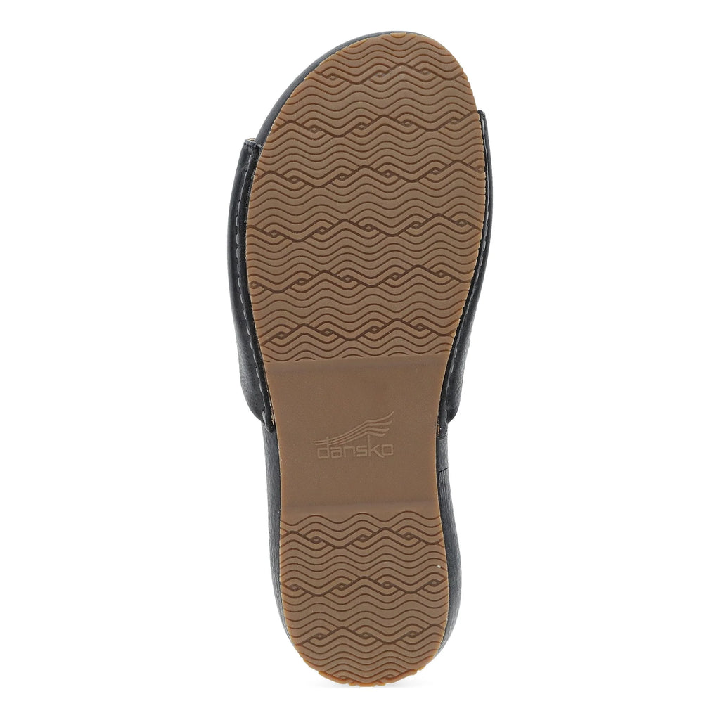 Dansko Twyla Black Leather Sandal