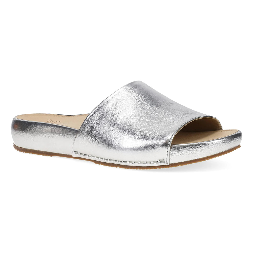 Dansko Twyla Pewter Metallic Sandal