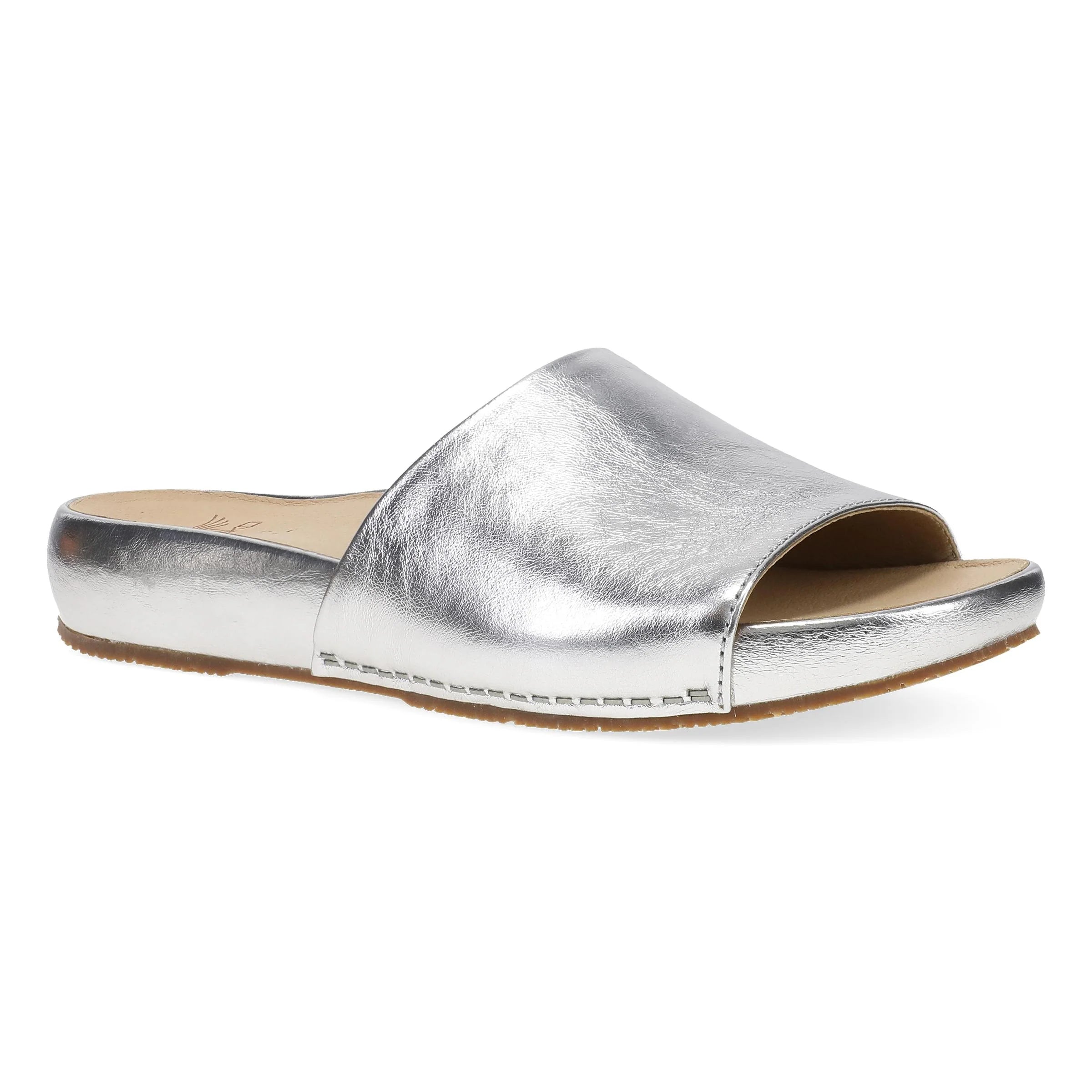 Dansko Twyla Pewter Metallic Sandal
