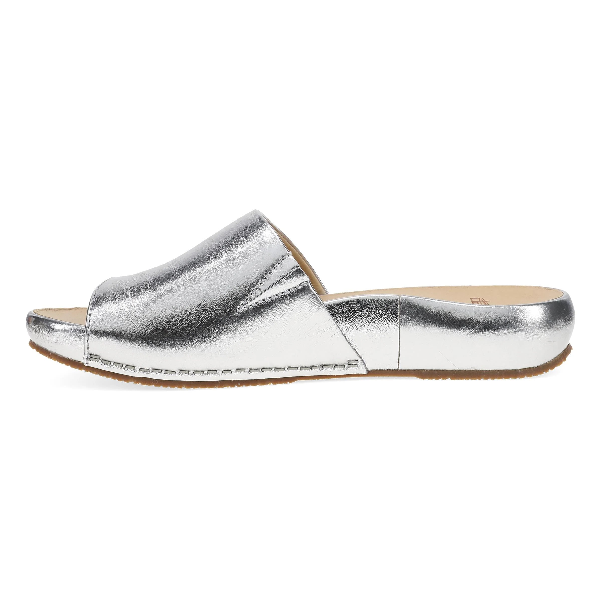 Dansko Twyla Pewter Metallic Sandal