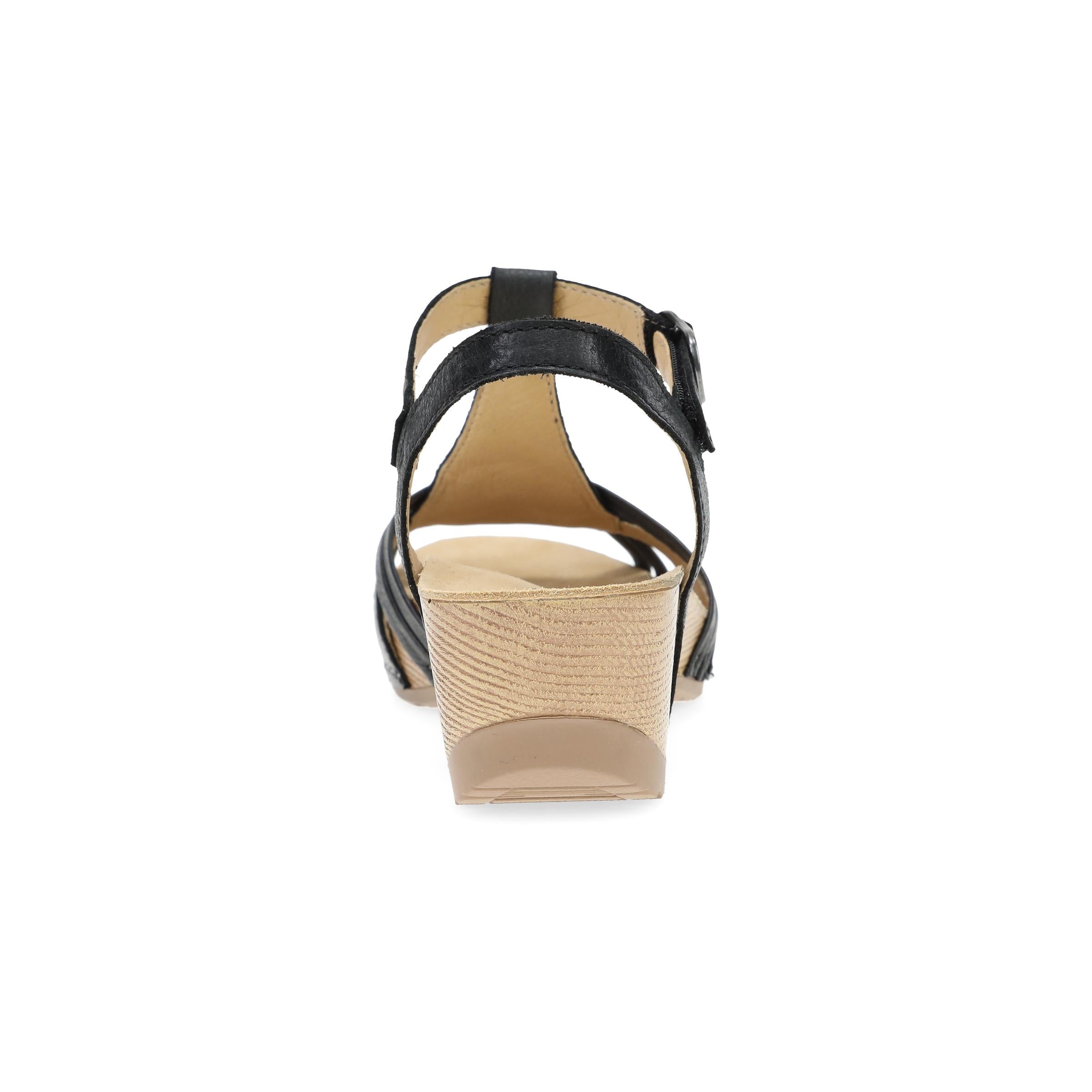 Tia Black Milled Burnished