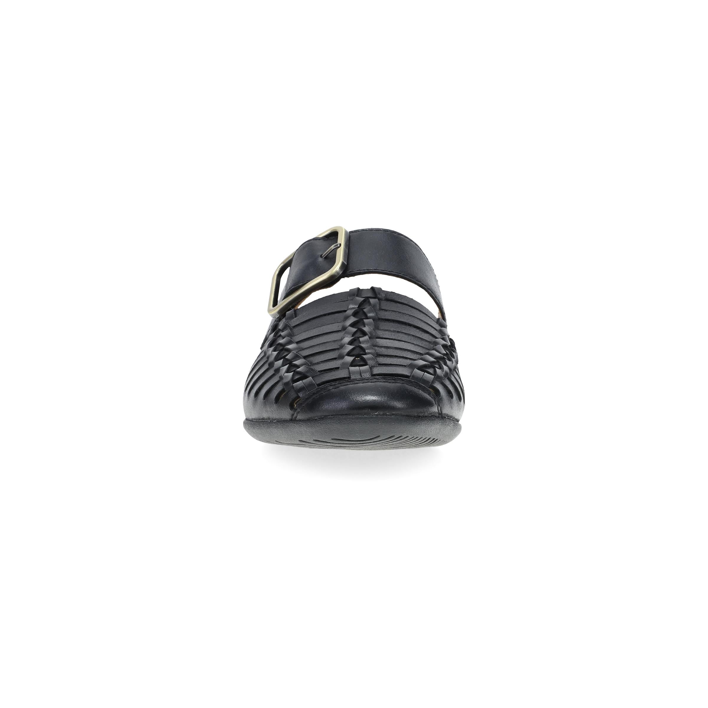 Leilani Black Burnished Nappa