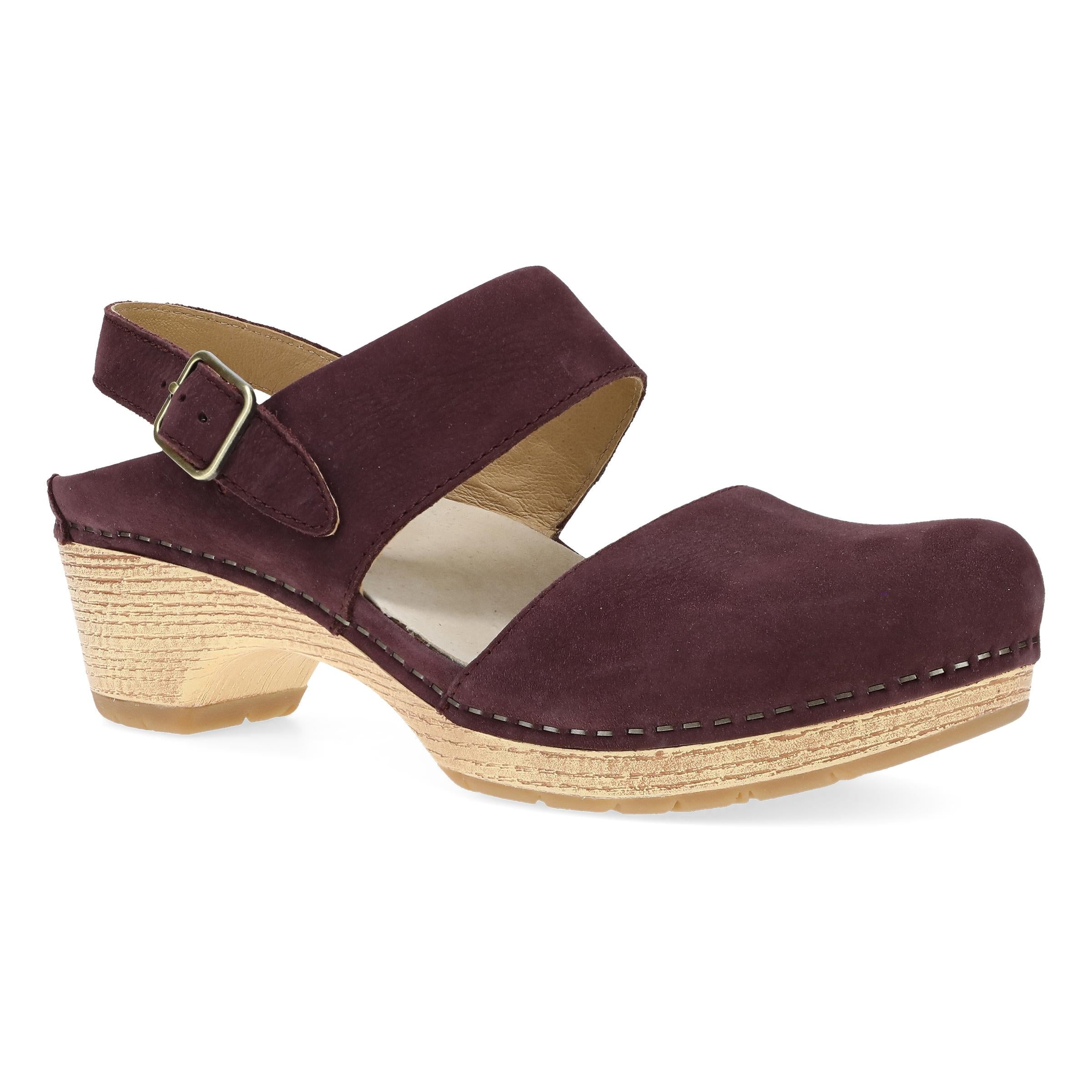 Lucia Fig Milled Nubuck