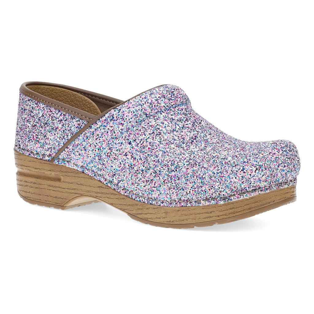 Dansko Professional Day Glow Glitter Clog