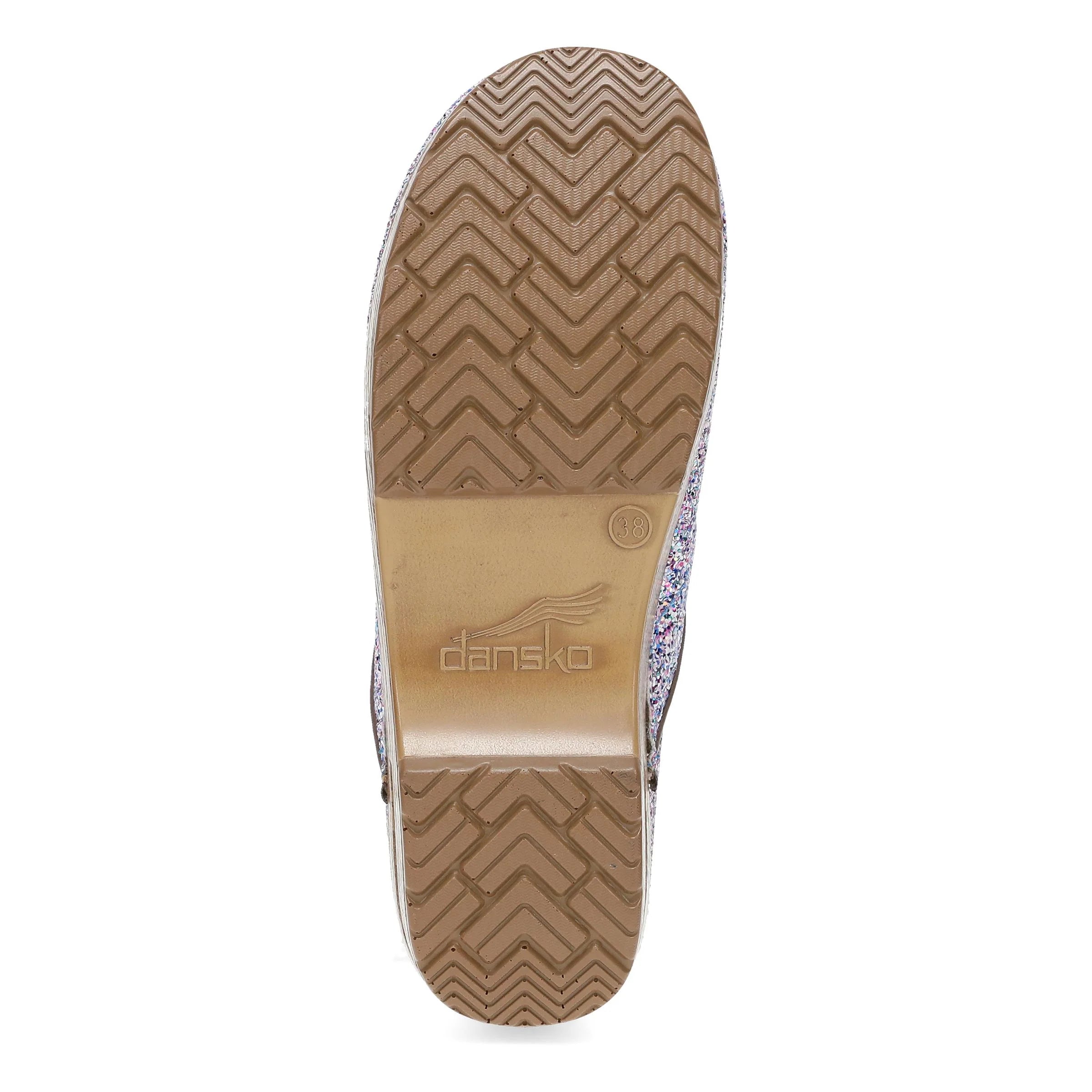 Dansko Professional Day Glow Glitter Clog