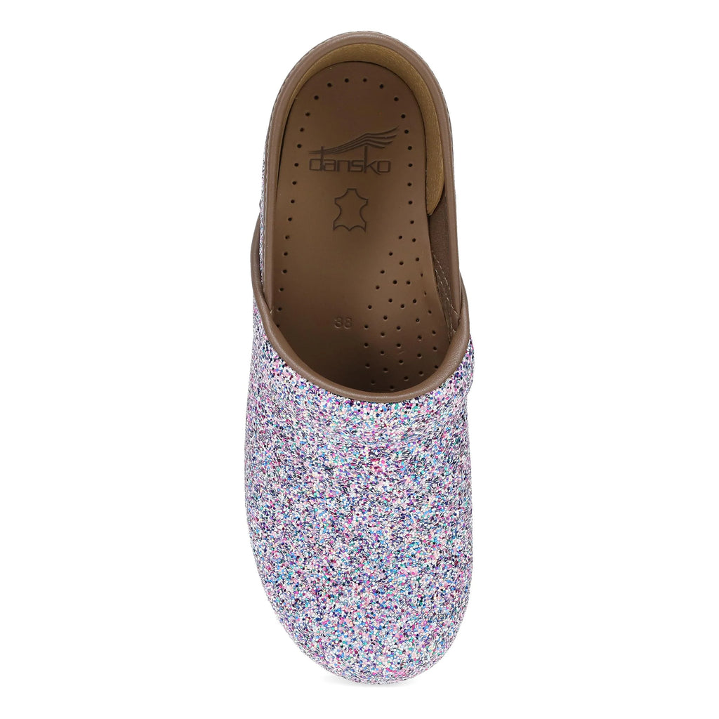 Dansko Professional Day Glow Glitter Clog