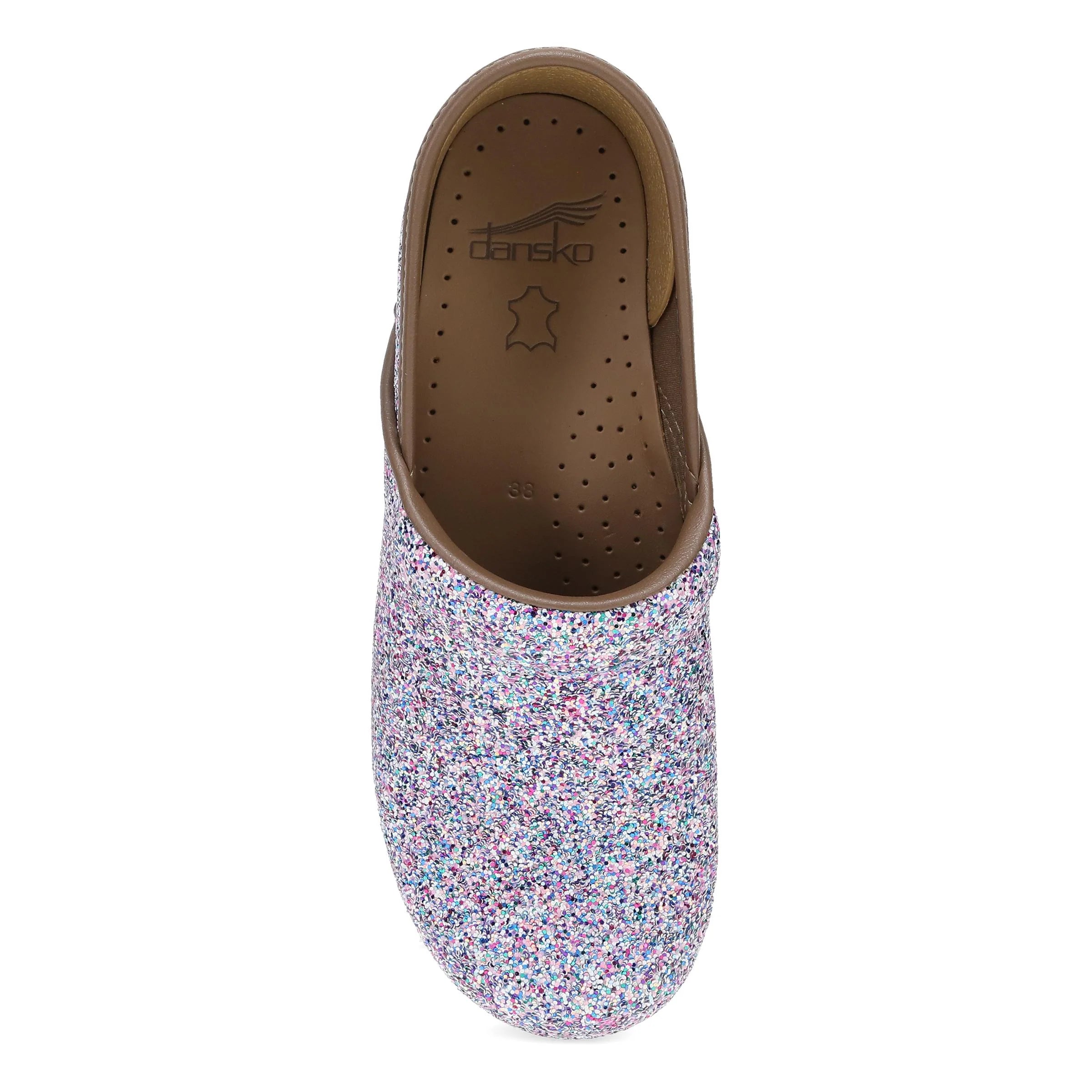Dansko Professional Day Glow Glitter Clog