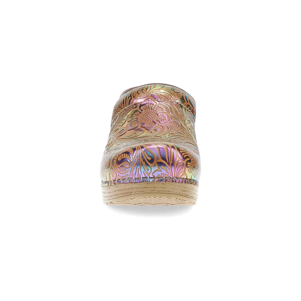 Dansko Professional Multicolor Tooled Leather Clog