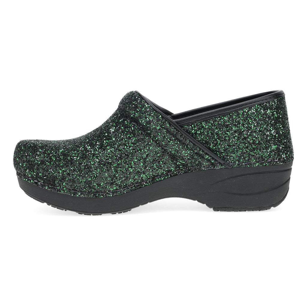 Dansko XP 2.0 Elixir Green Glitter Clog