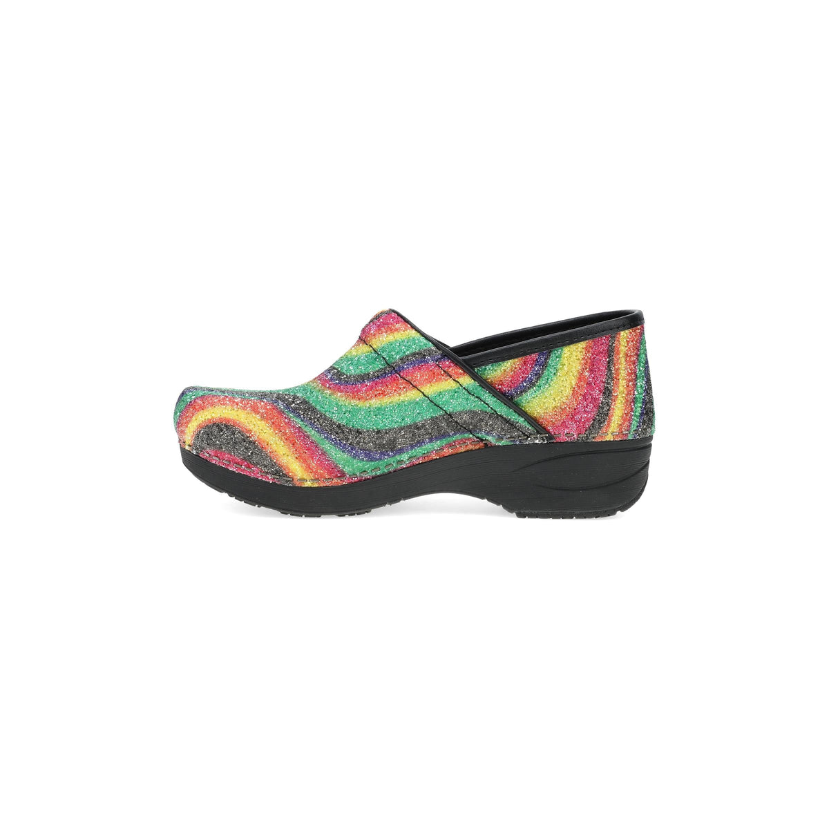 Dansko XP 2.0 Prism Stripe Glitter Clog