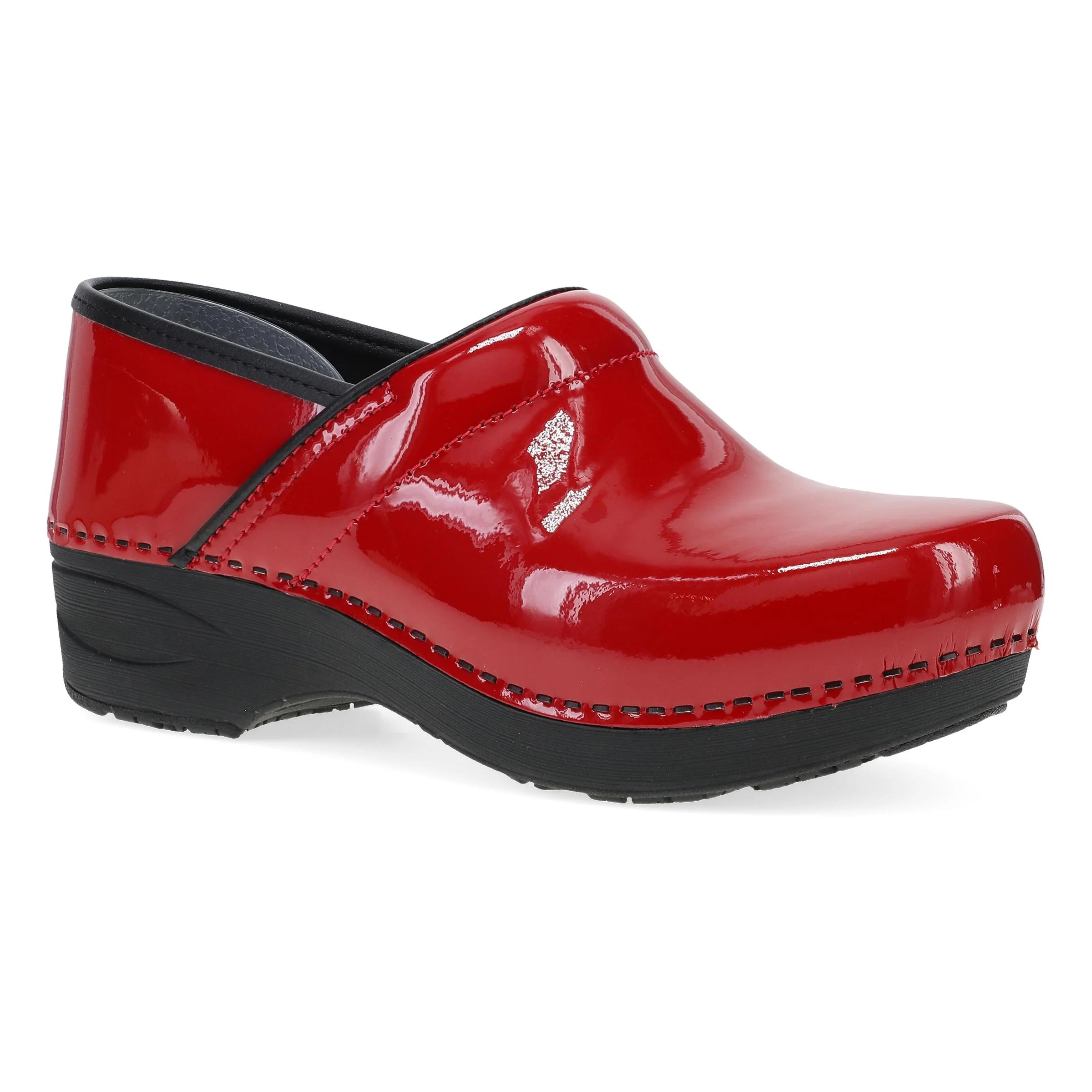 Dansko XP 2.0 Red Patent Clog