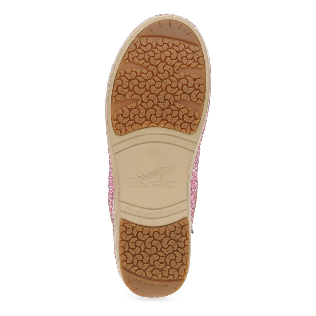 Dansko XP 2.0 Bubbly Pink Glitter Clog