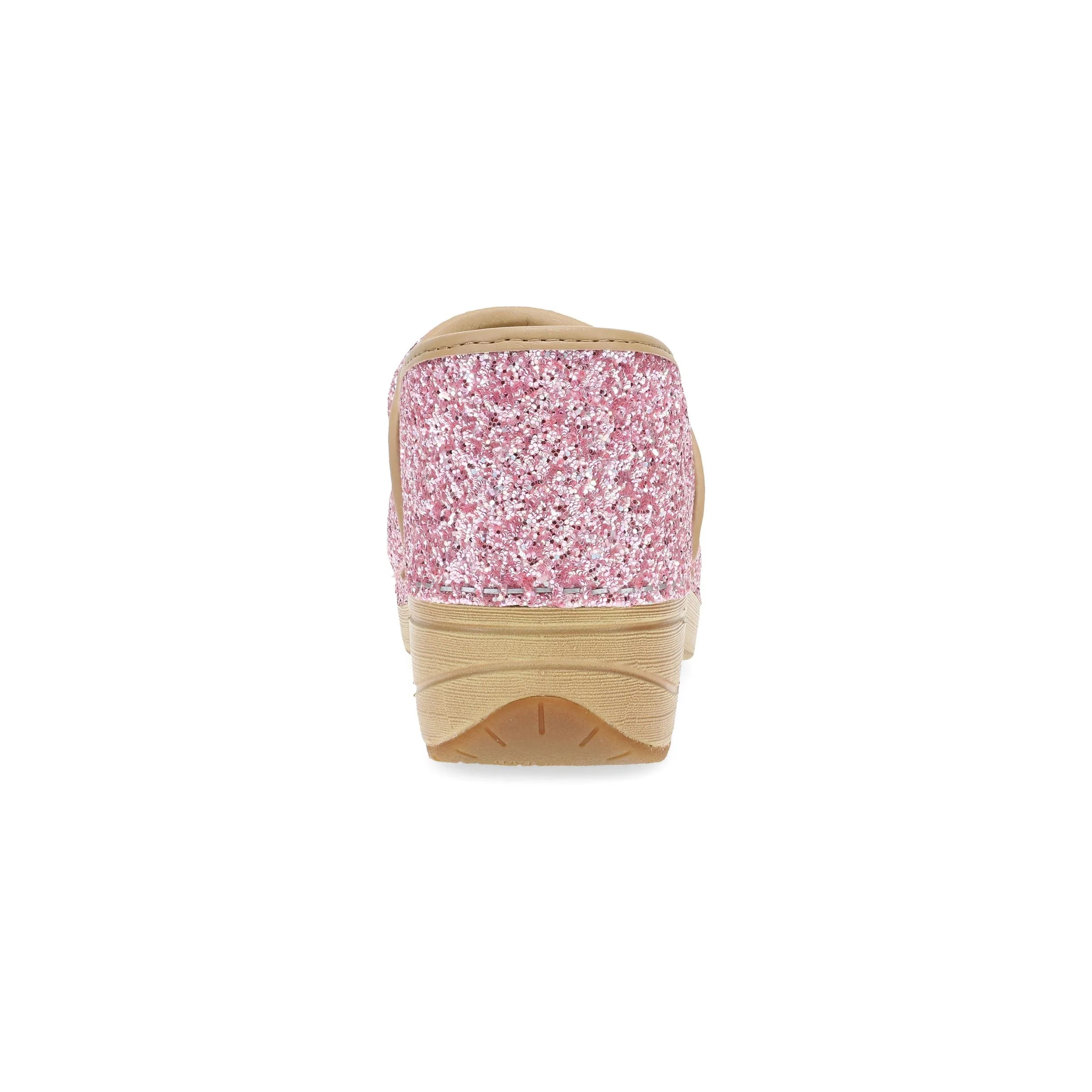 Dansko XP 2.0 Bubbly Pink Glitter Clog