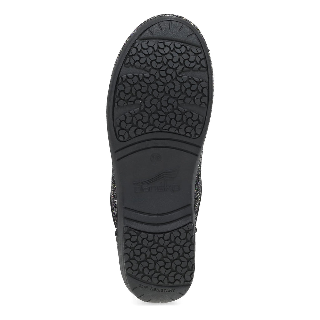 Dansko XP 2.0 Black Glitter Clog