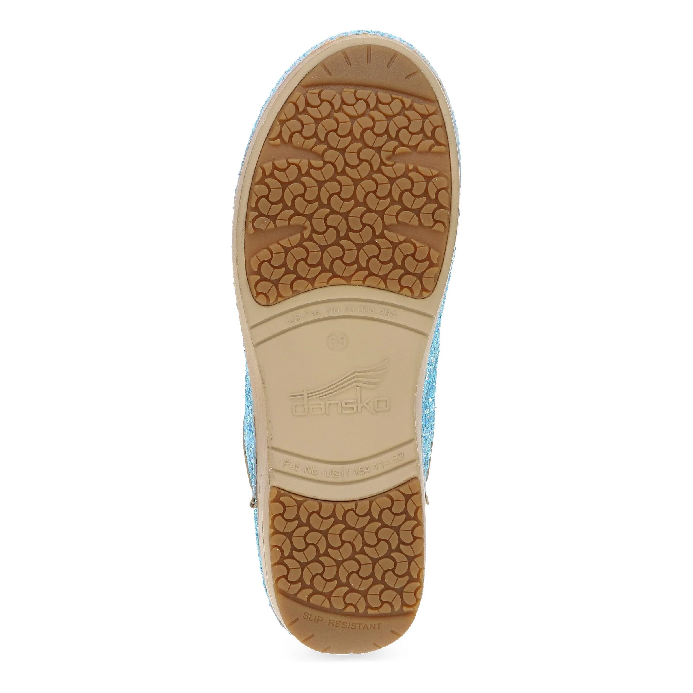 Dansko XP 2.0 Ice Blue Glitter Clog