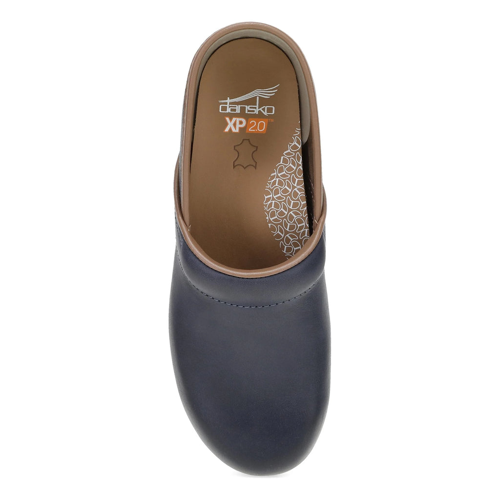 Dansko XP 2.0 Navy Leather Clog