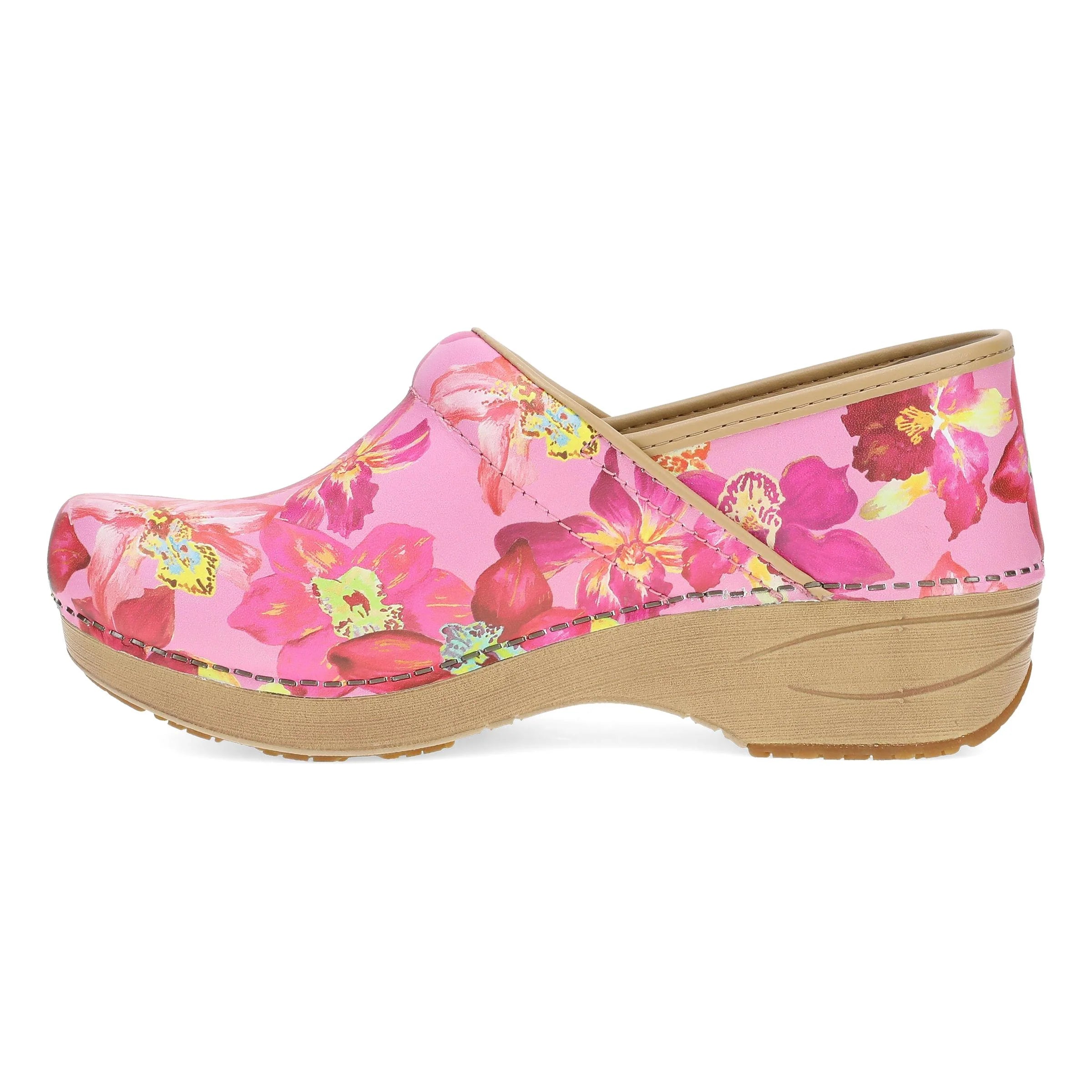 Dansko XP 2.0 Tropical Pink Leather Clog