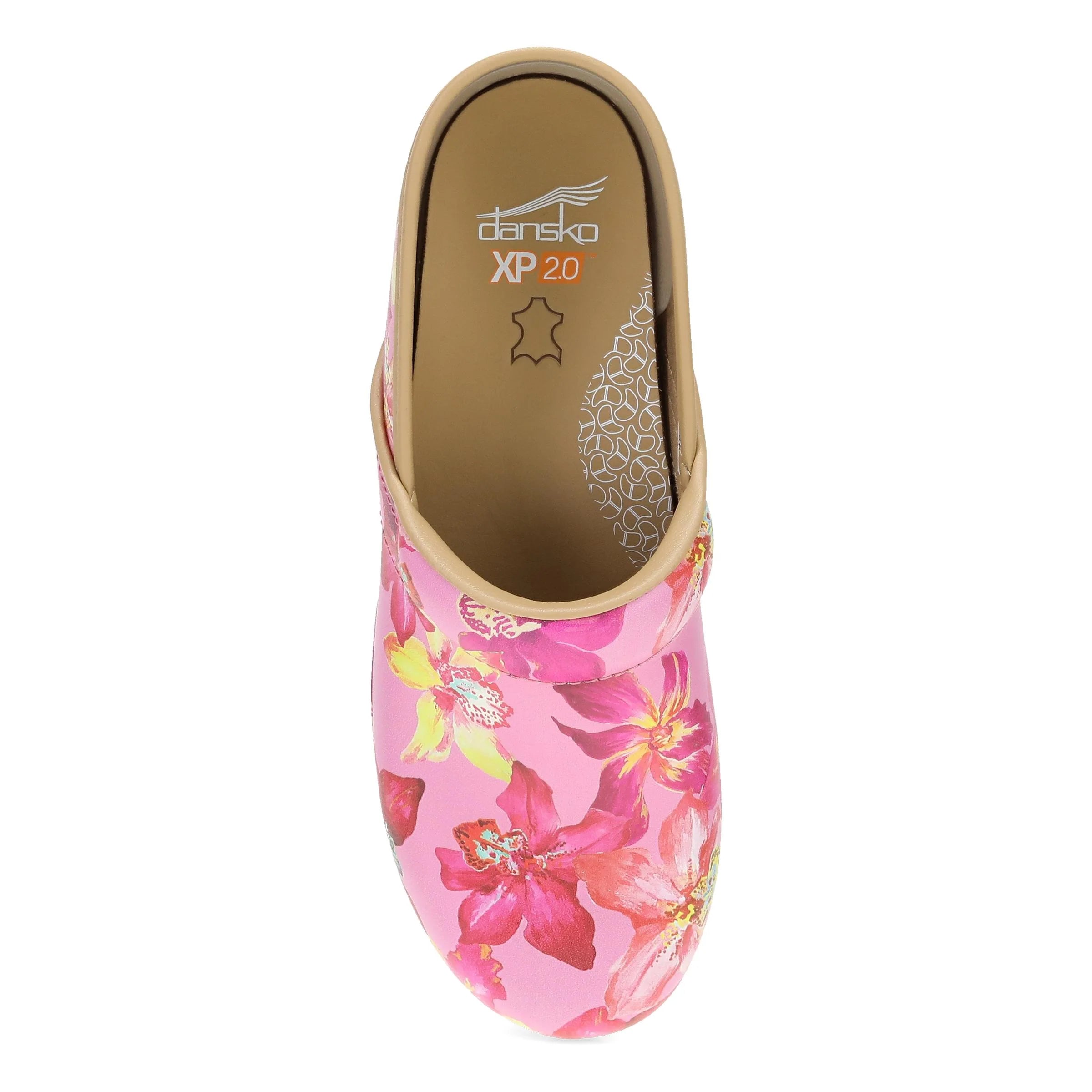 Dansko XP 2.0 Tropical Pink Leather Clog