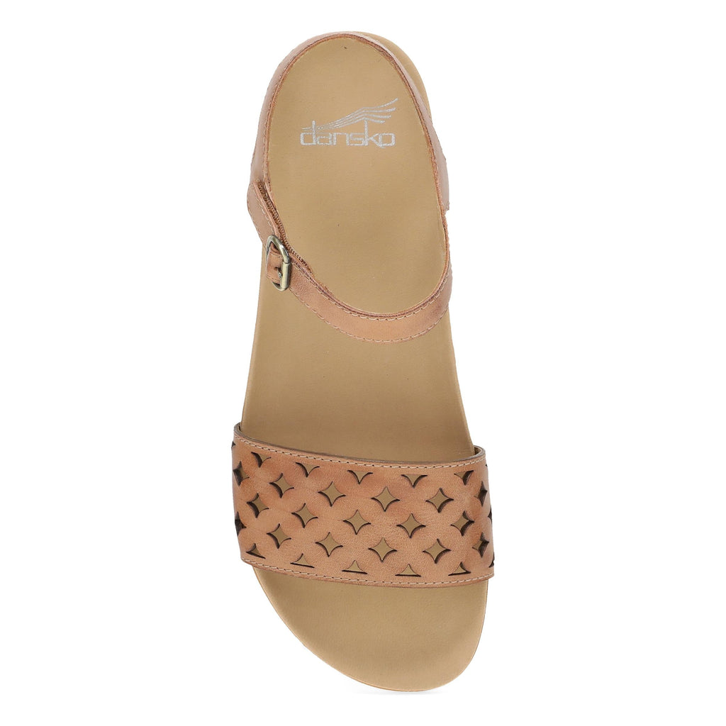 Jodie Light Tan Burnished Nappa