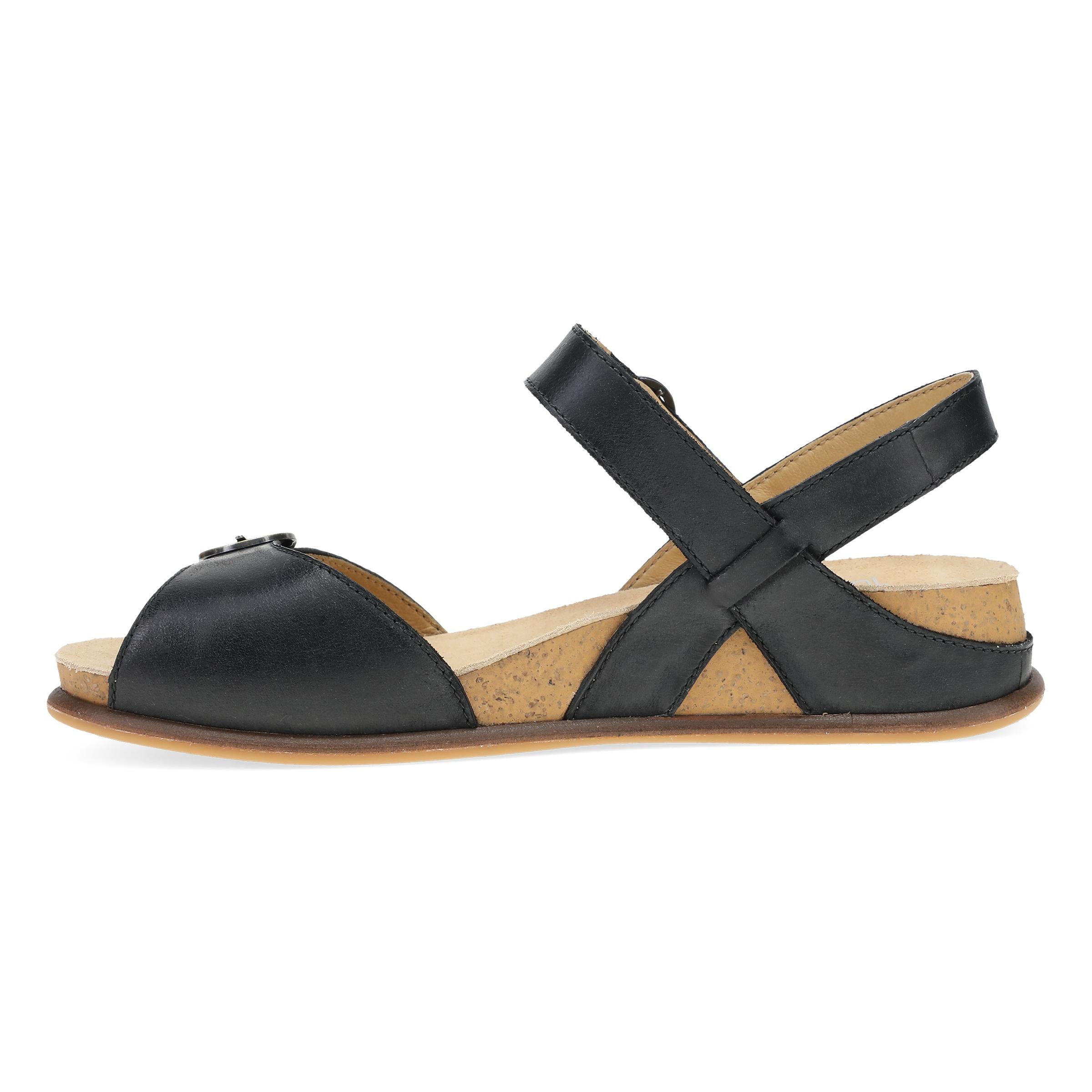 Candace Black Burnished Nappa