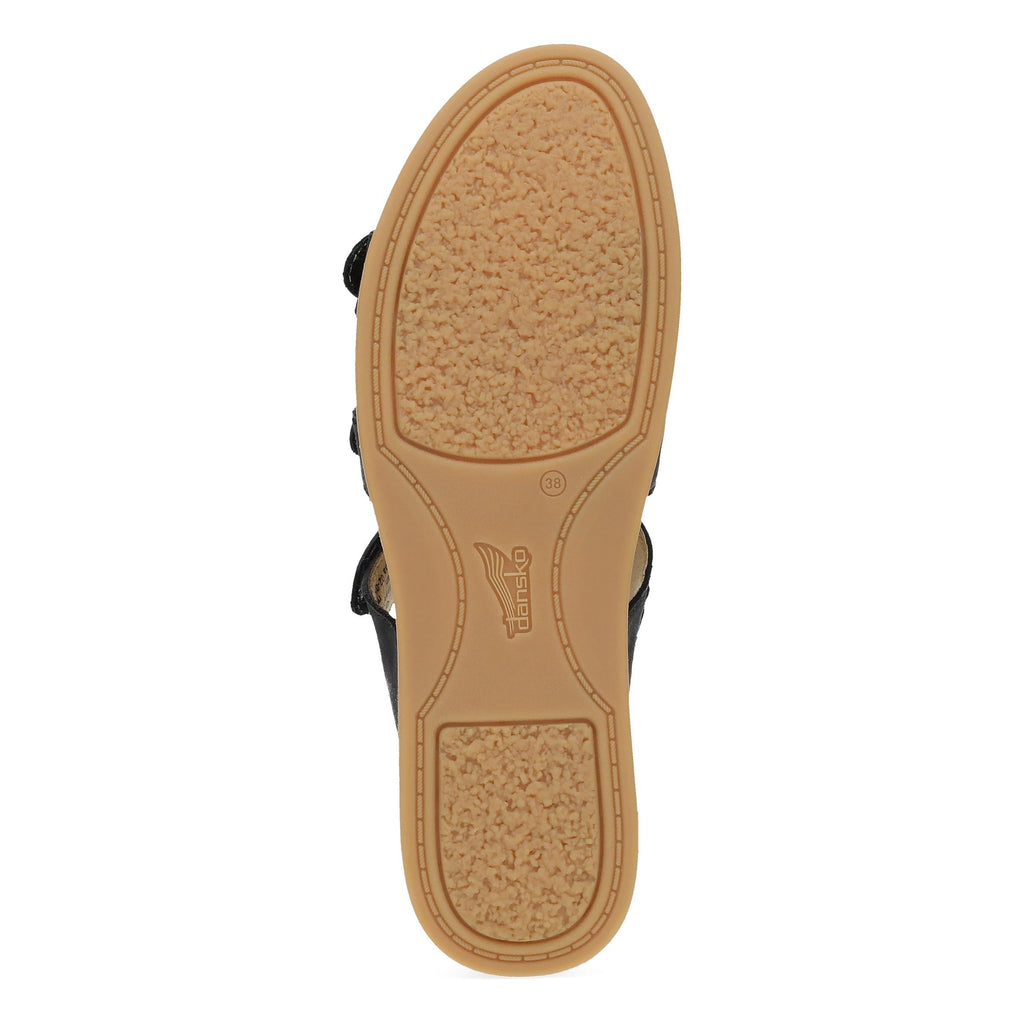 Campbell Black Burnished Nappa