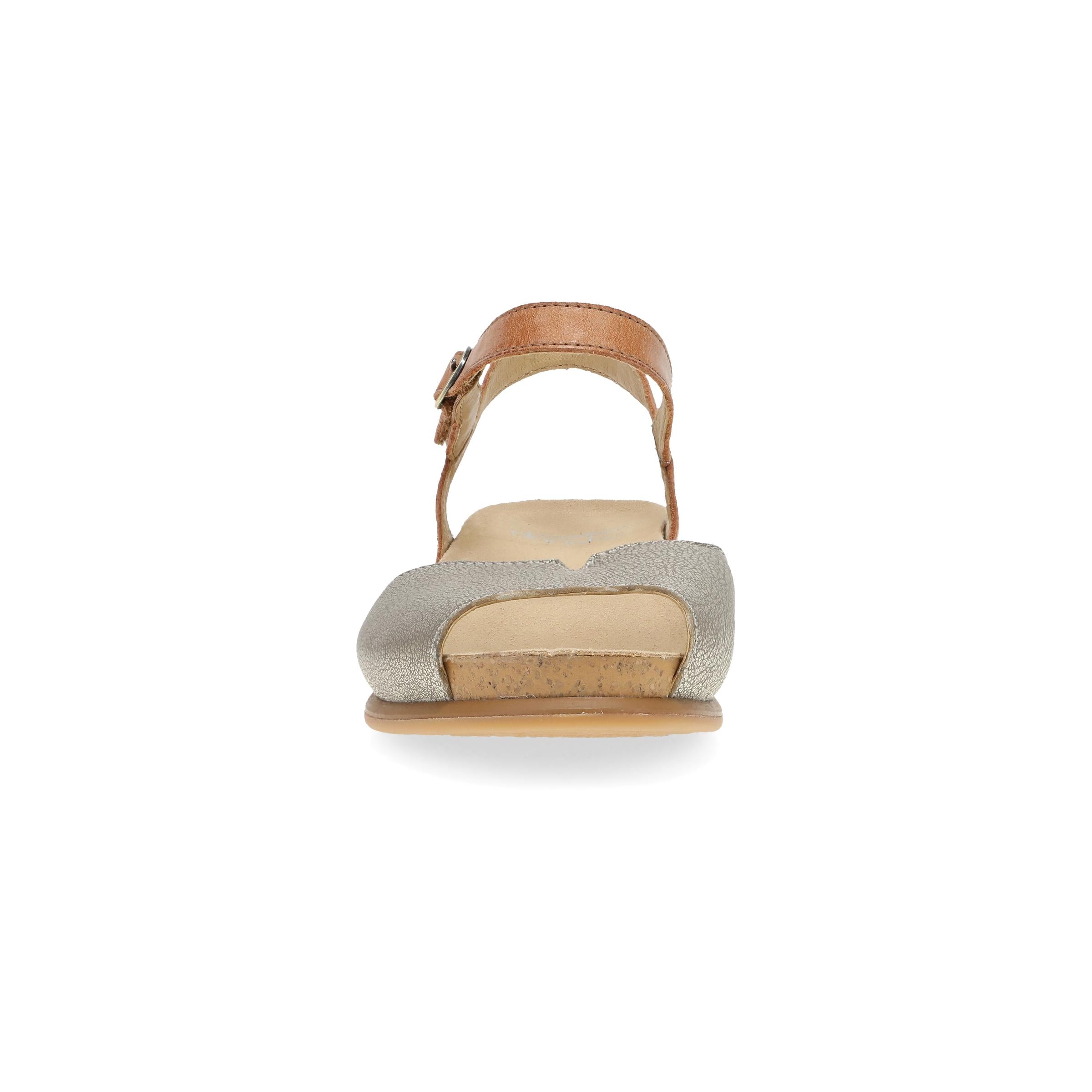 Cass Platino/Tan Leather