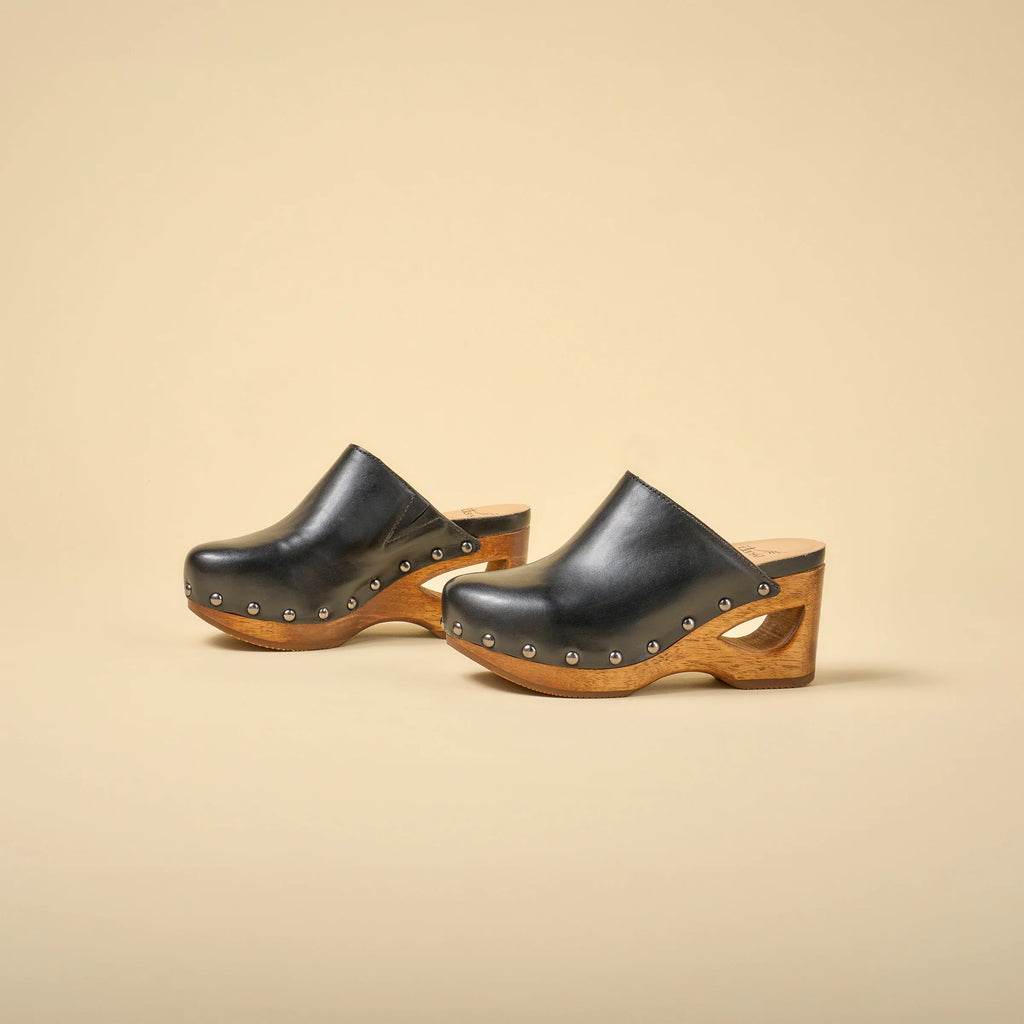 Dansko Black Calf Clog