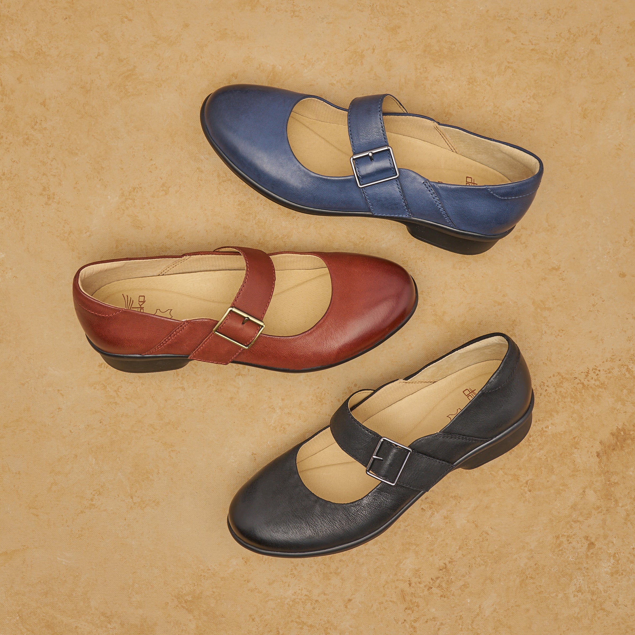 Collette Russet Burnished Nubuck