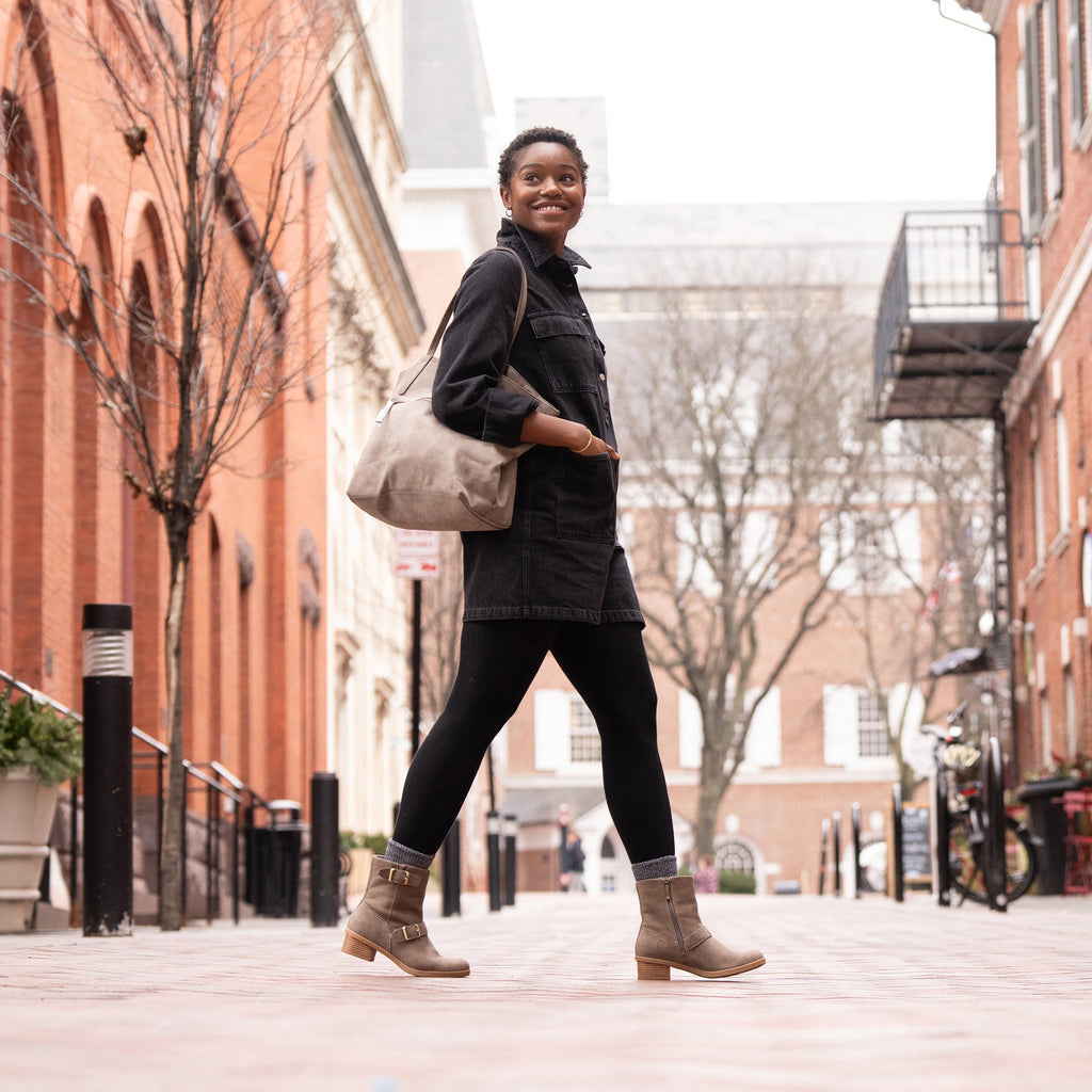 Delphine Stone Waterproof Nubuck